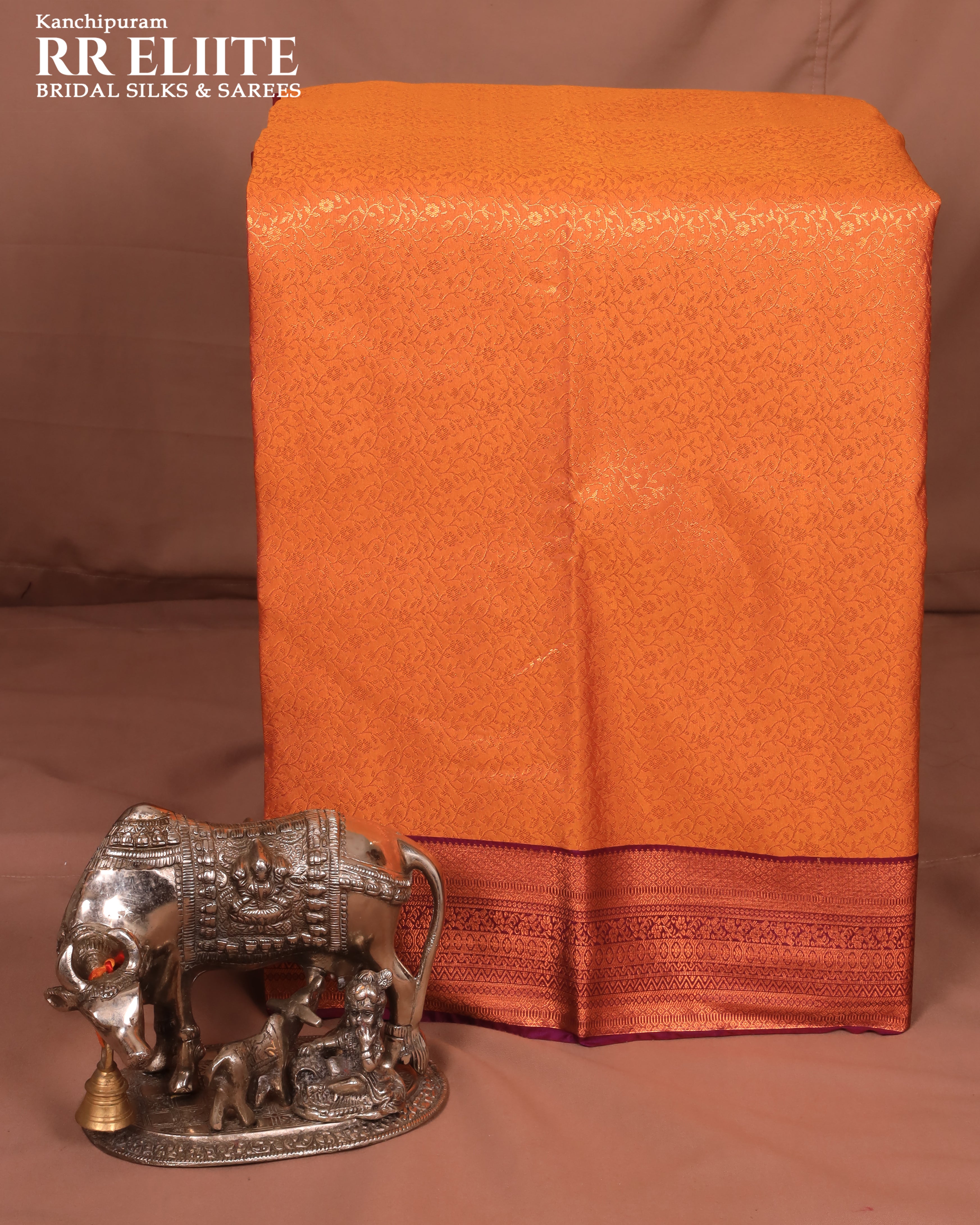 Brocade Silk Saree | RREBR01