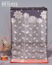 Floral Banarasi Silk Saree | RREHS02
