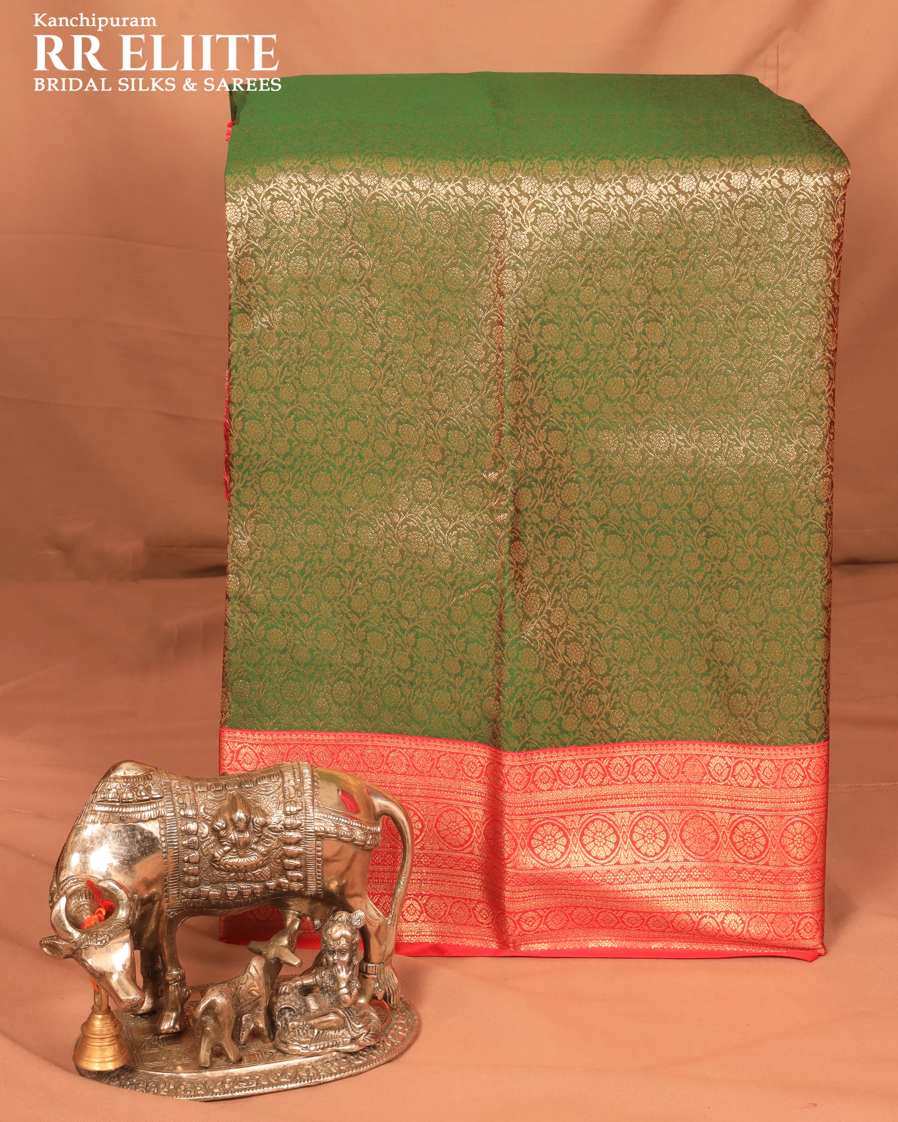 Brocade Silk Saree | RREBR01