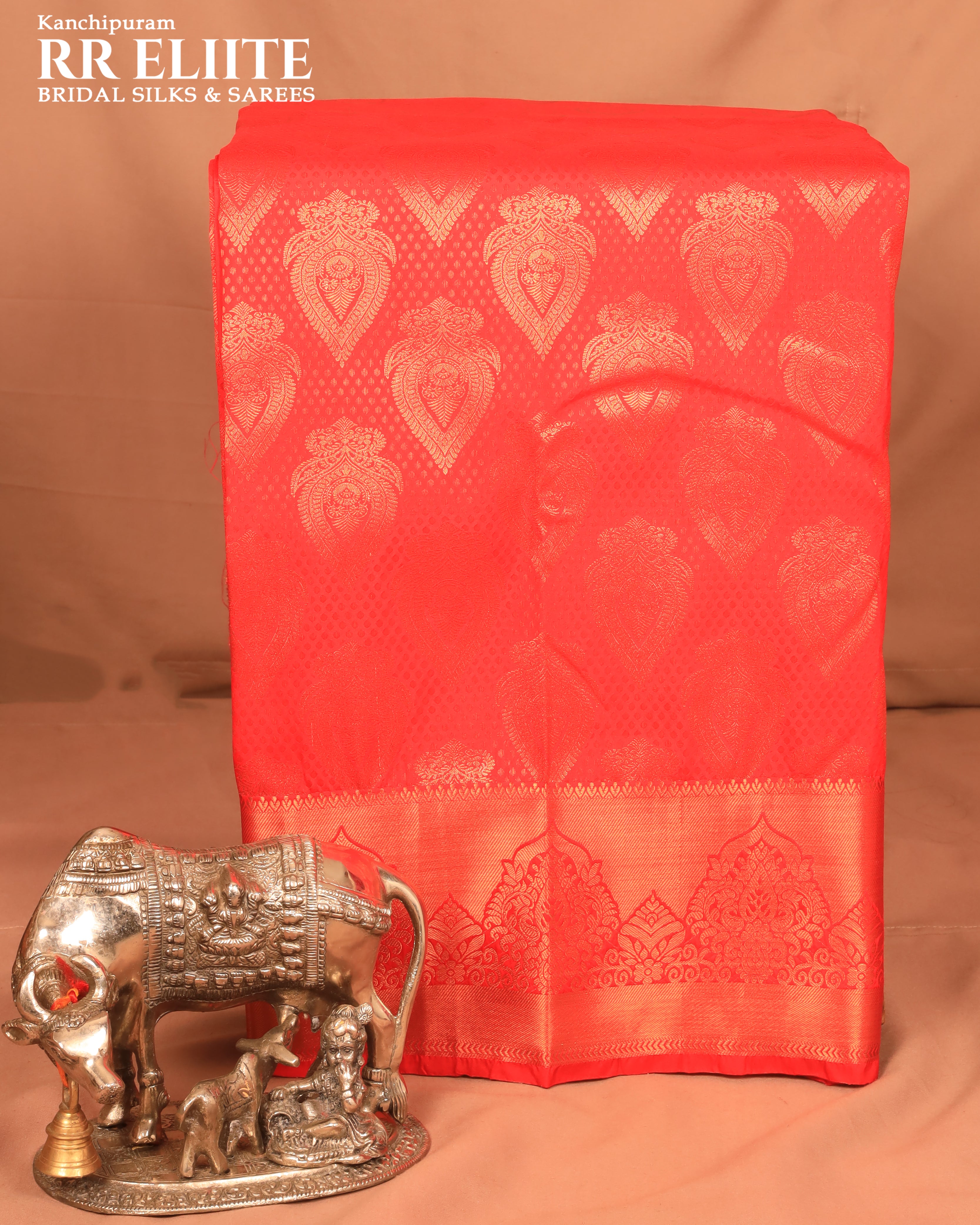 Brocade Silk Saree | RREBR01