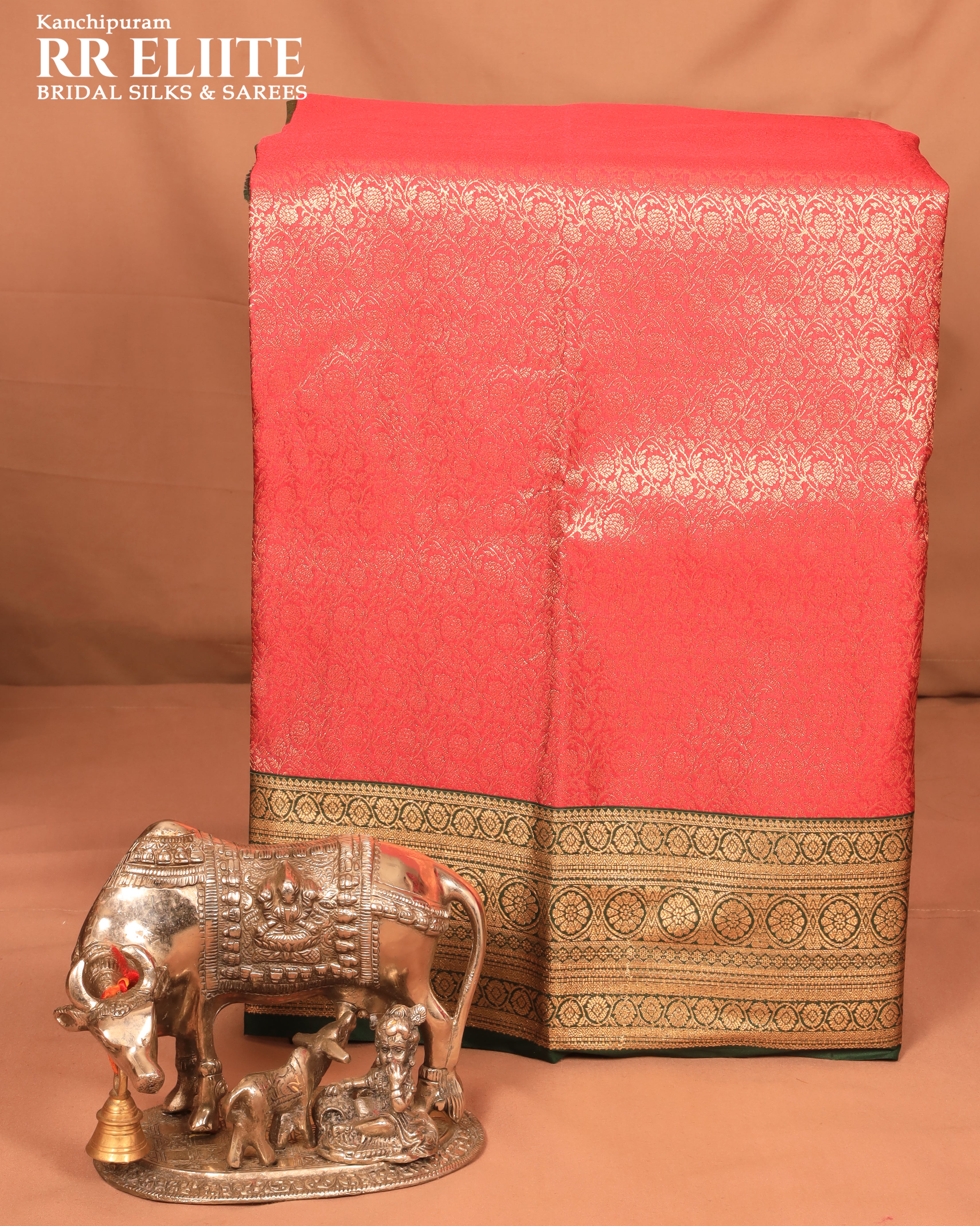 Brocade Silk Saree | RREBR01