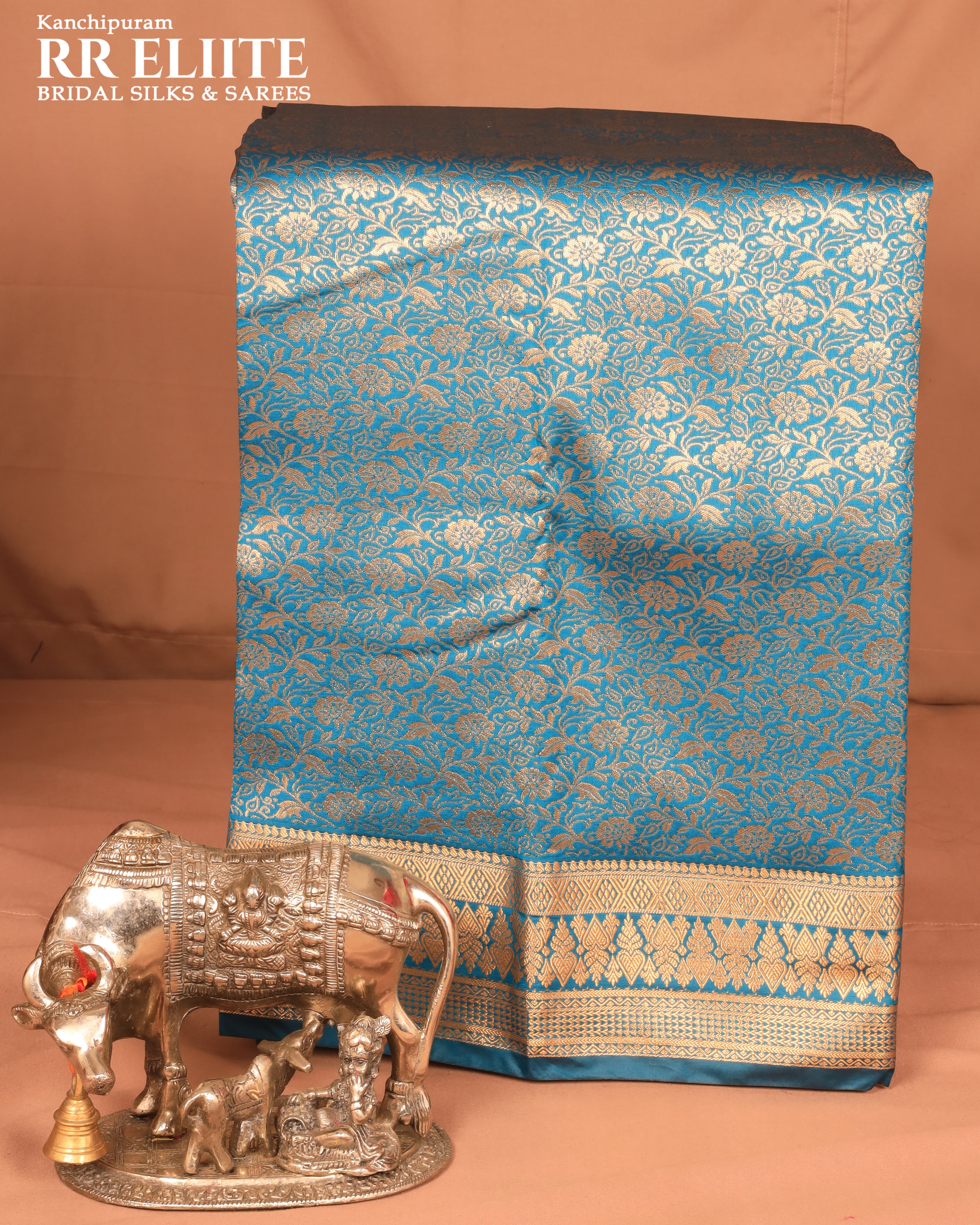 Brocade Silk Saree | RREBR01