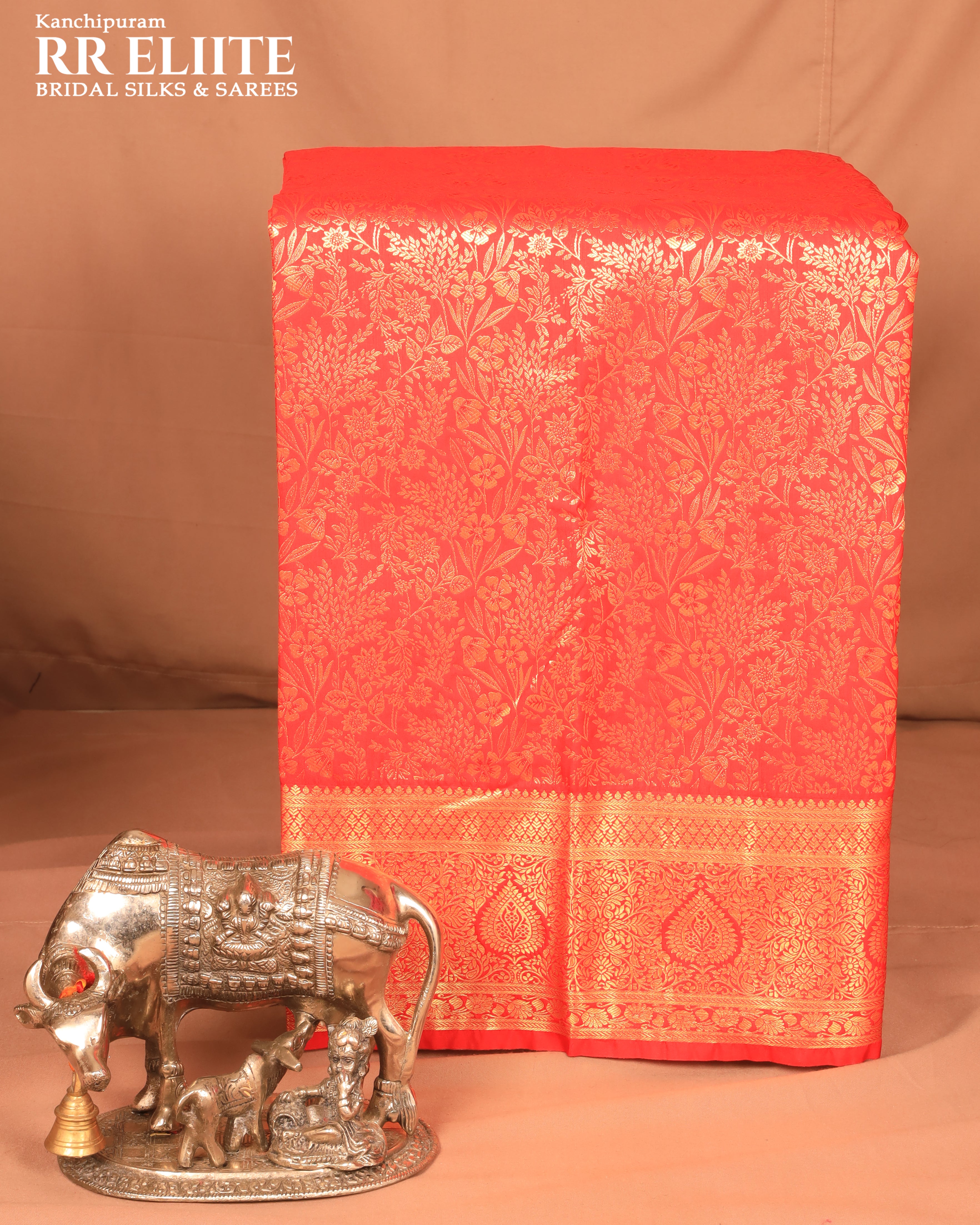 Brocade Silk Saree | RREBR01