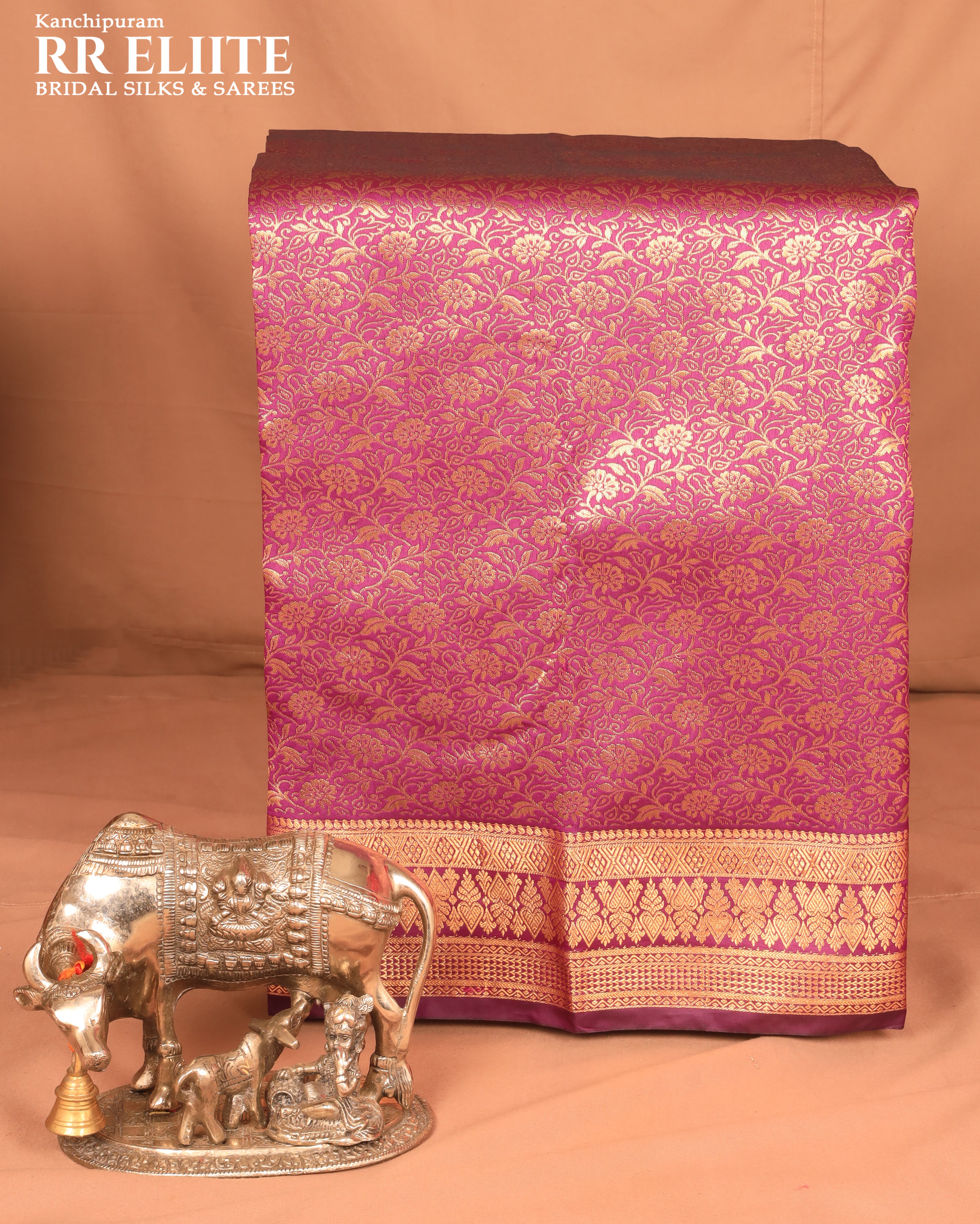 Brocade Silk Saree | RREBR01