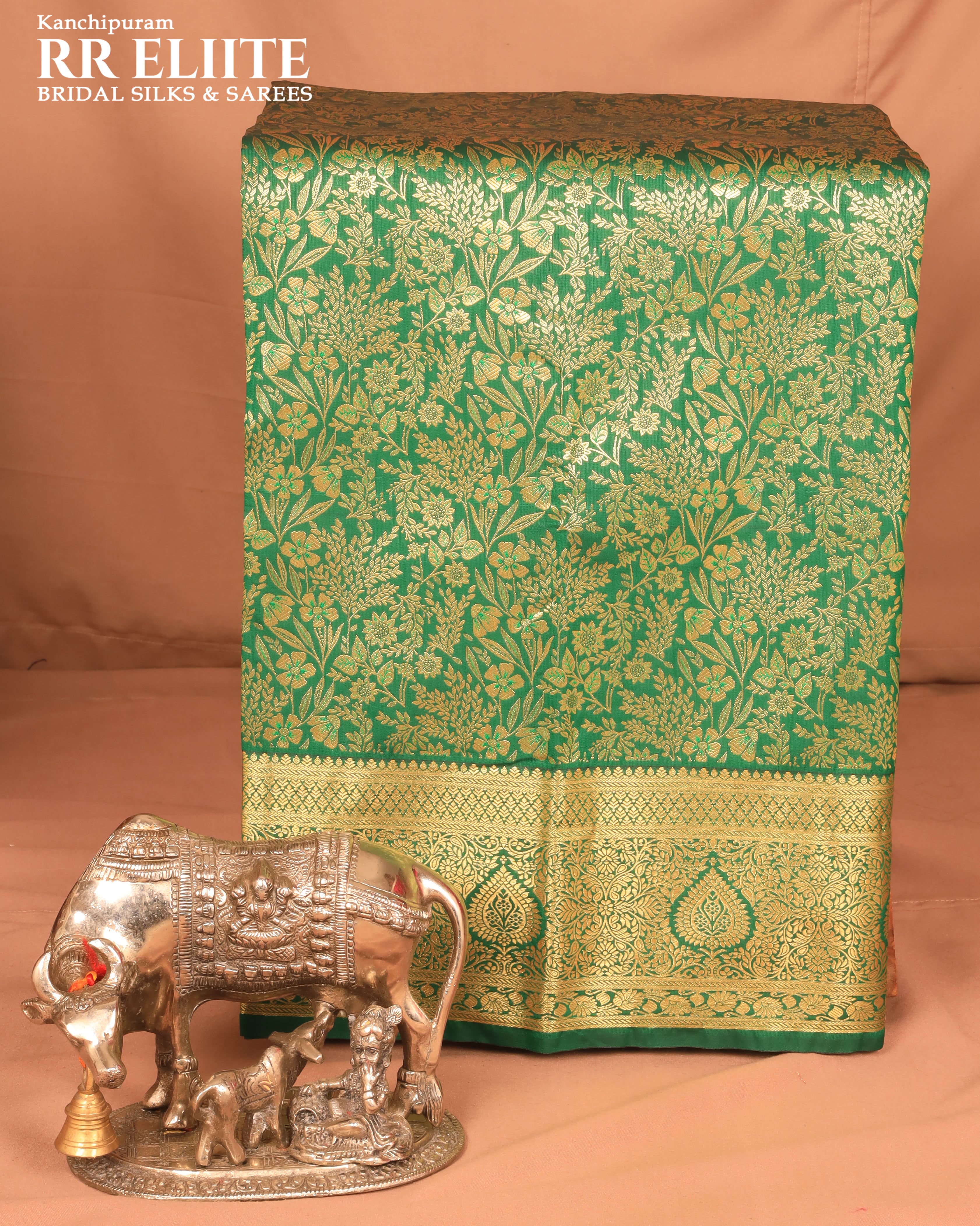 Brocade Silk Saree | RREBR01