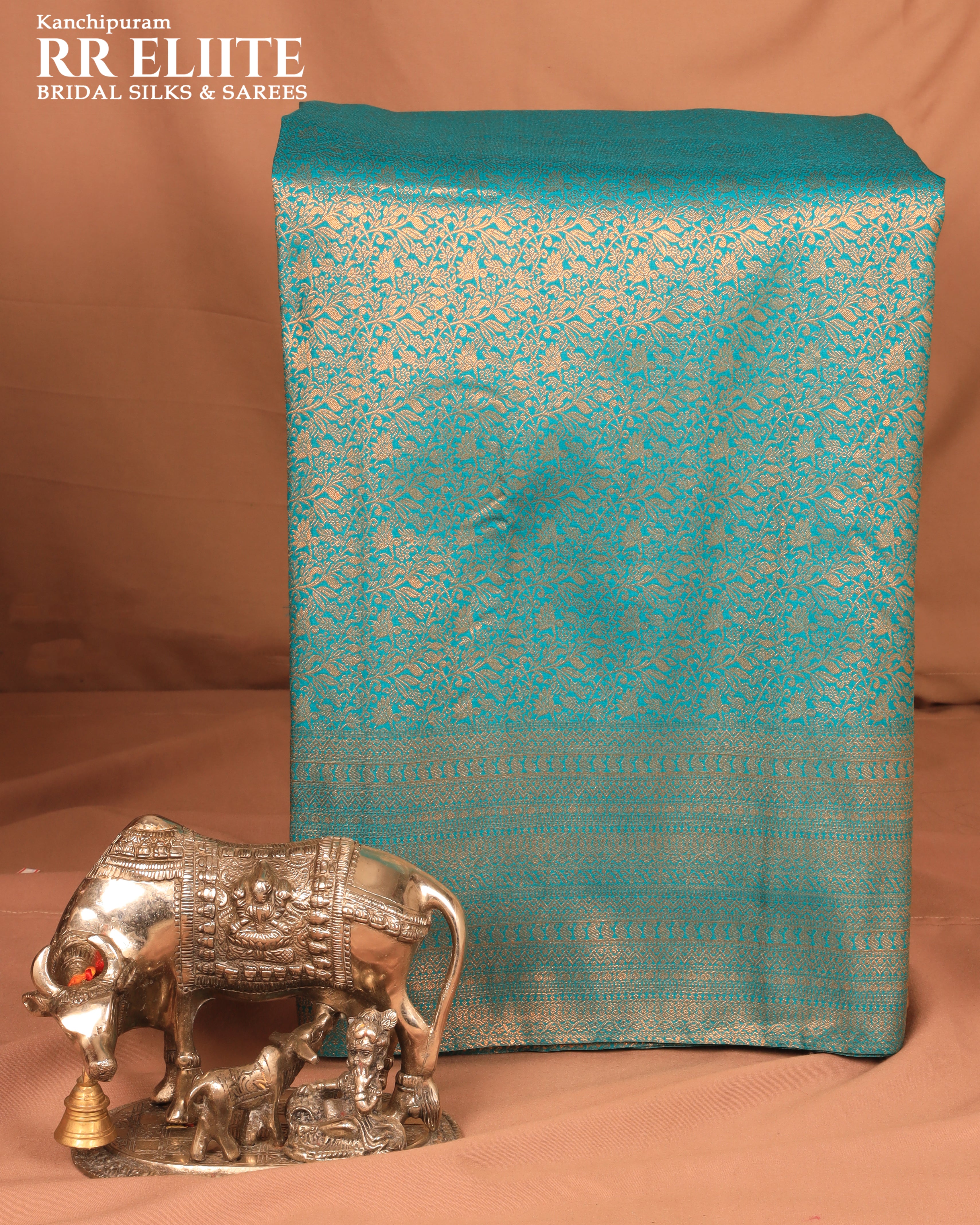 Brocade Silk Saree | RREBR01