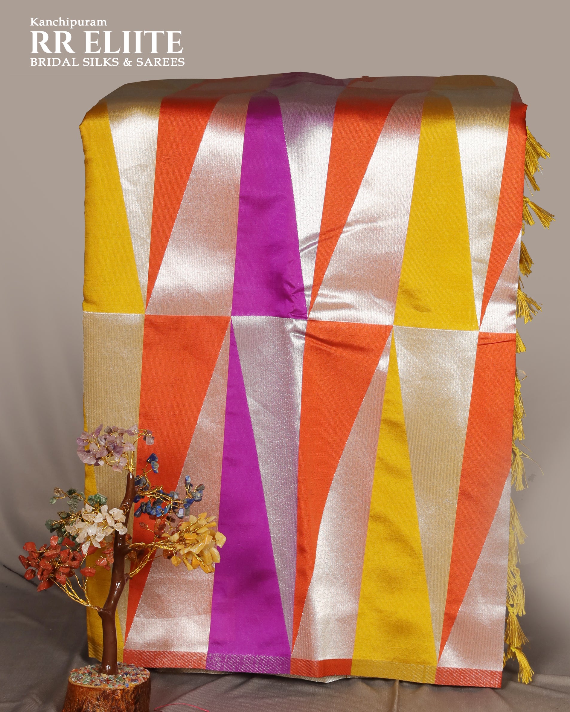 Group Art Silk Saree | RREGS08