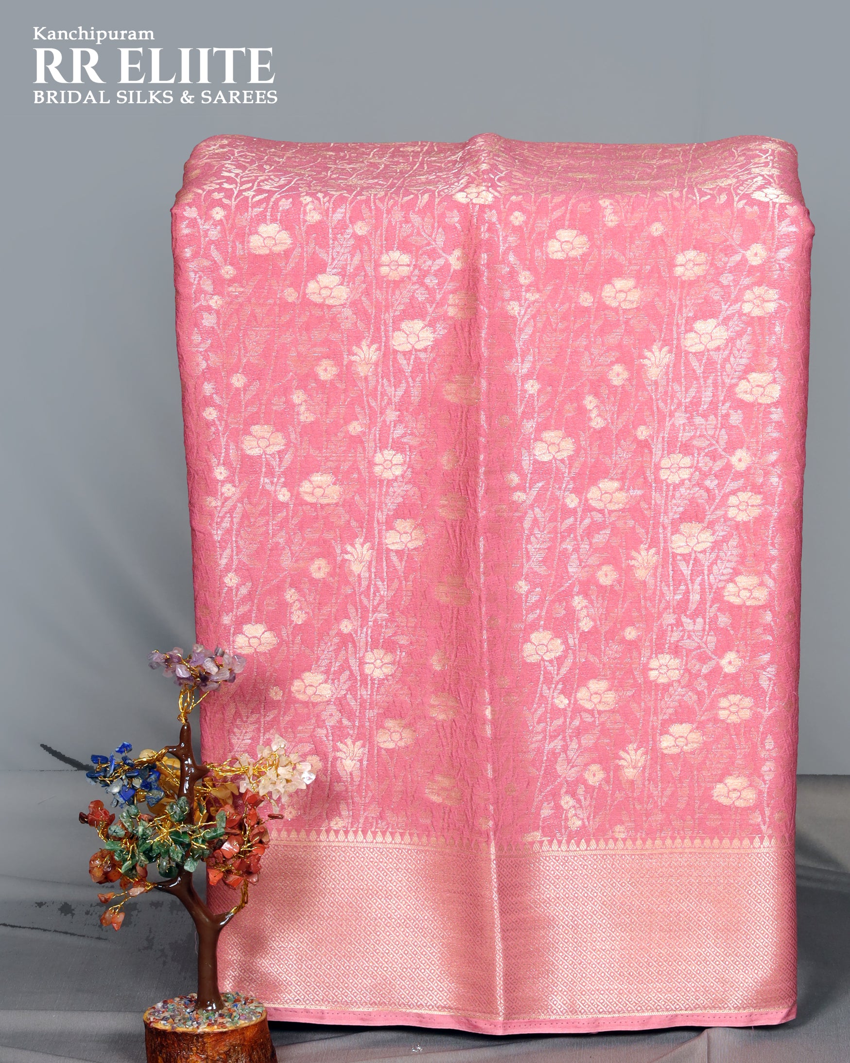 Mysore Crepe Saree | RREMC04