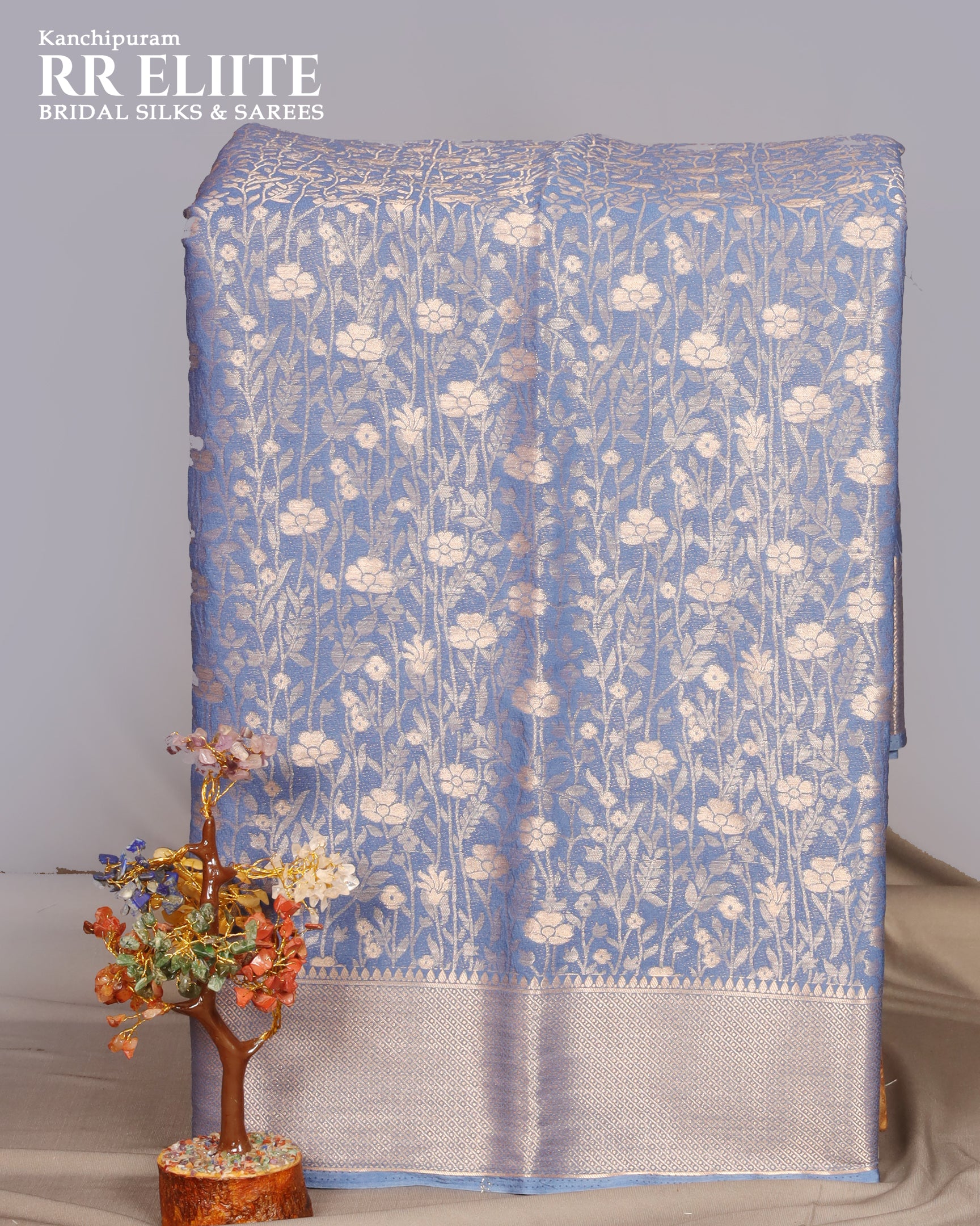Mysore Crepe Saree | RREMC04