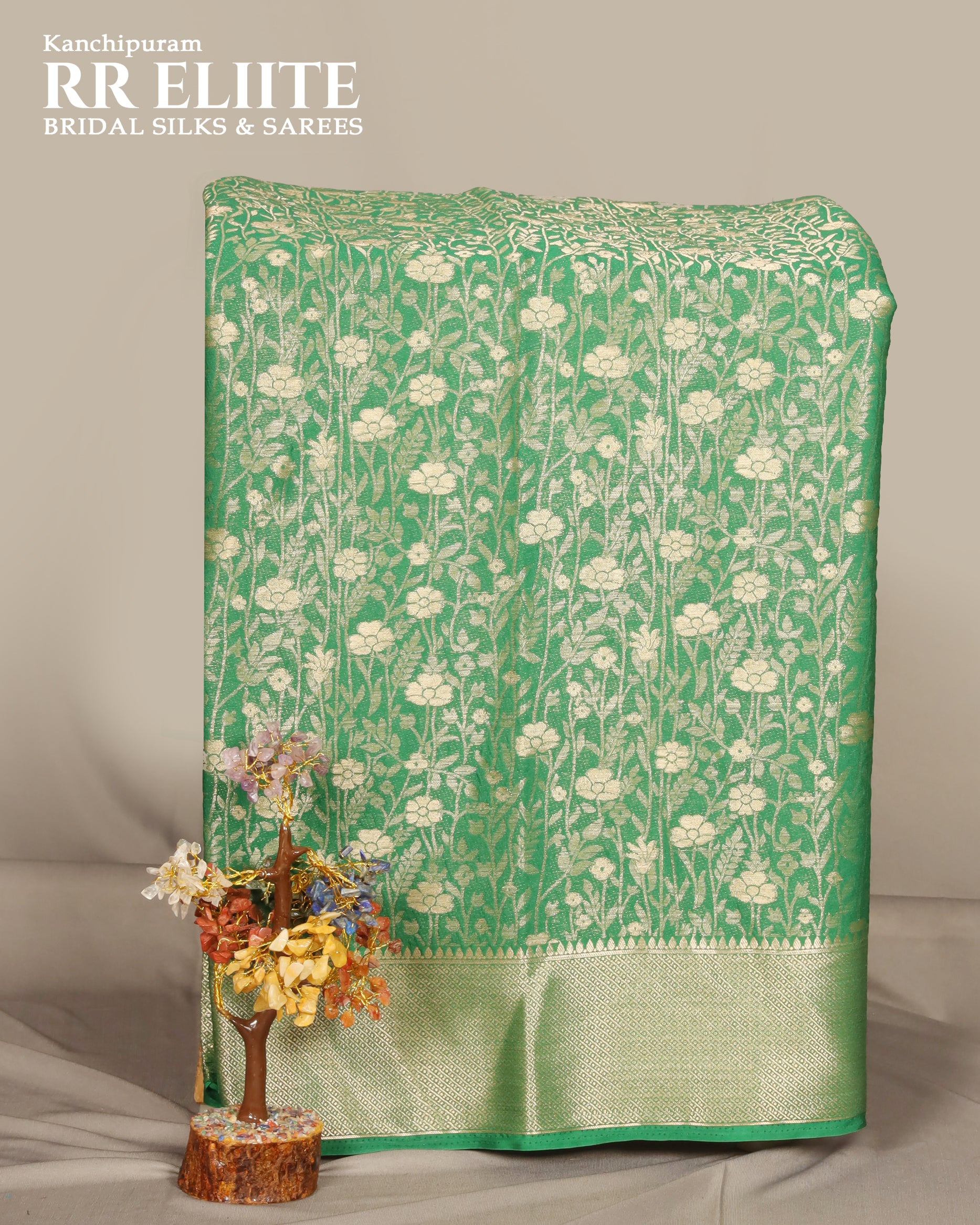 Mysore Crepe Saree | RREMC04