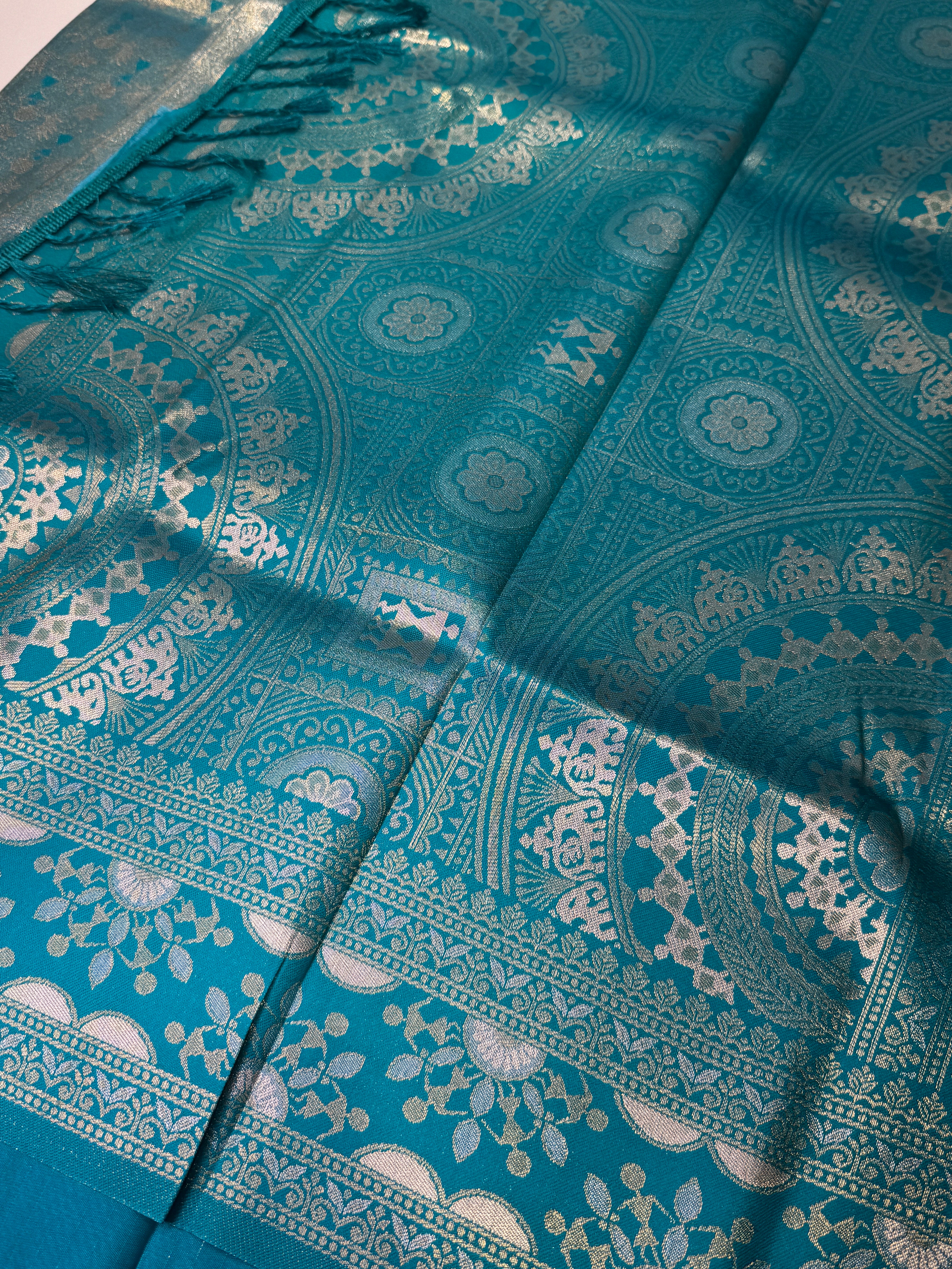 Fusion Semi Soft Silk Saree| RREFS12