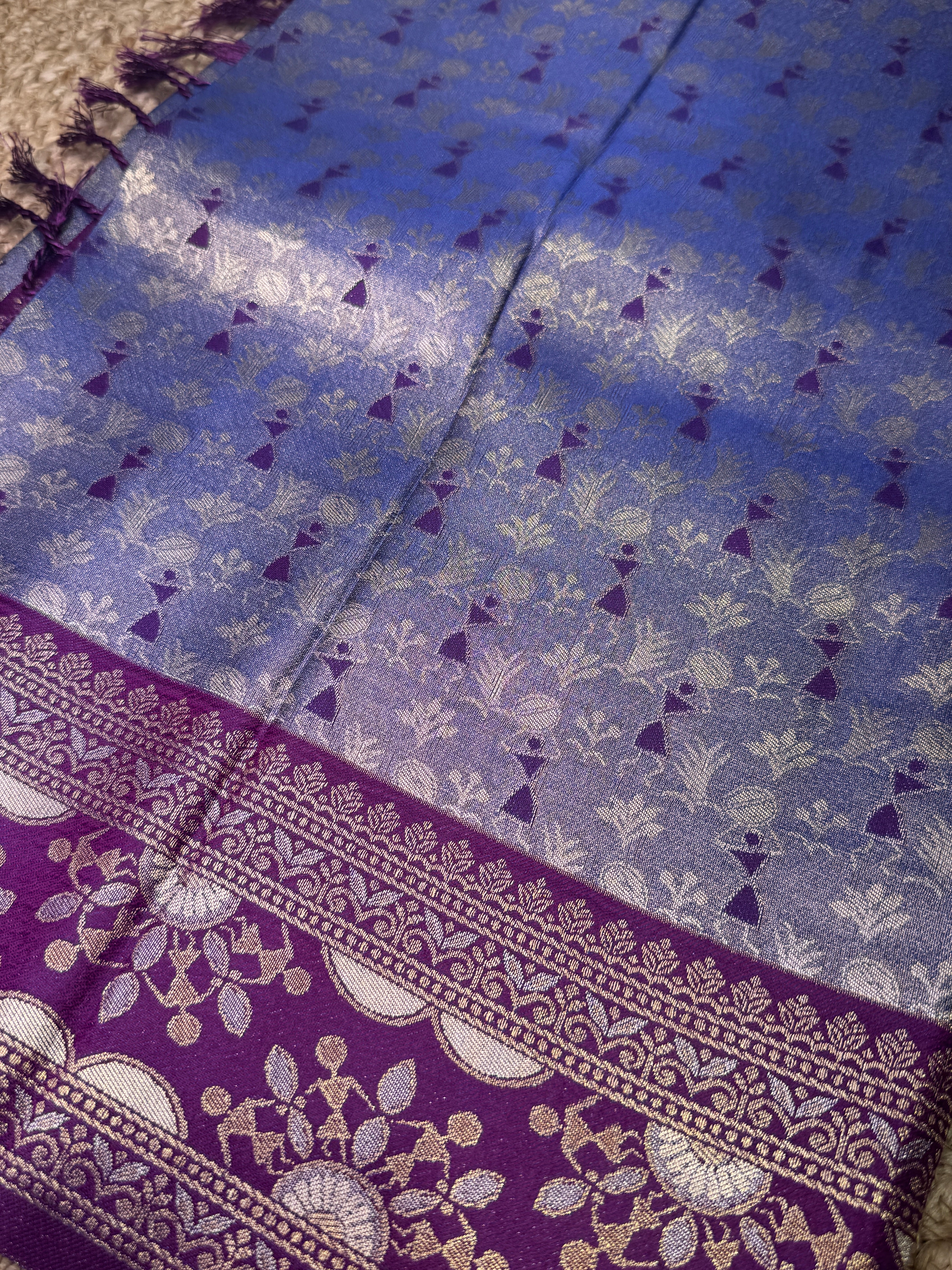 Fusion Semi Soft Silk Saree| RREFS12