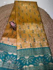 Fusion Semi Soft Silk Saree| RREFS12