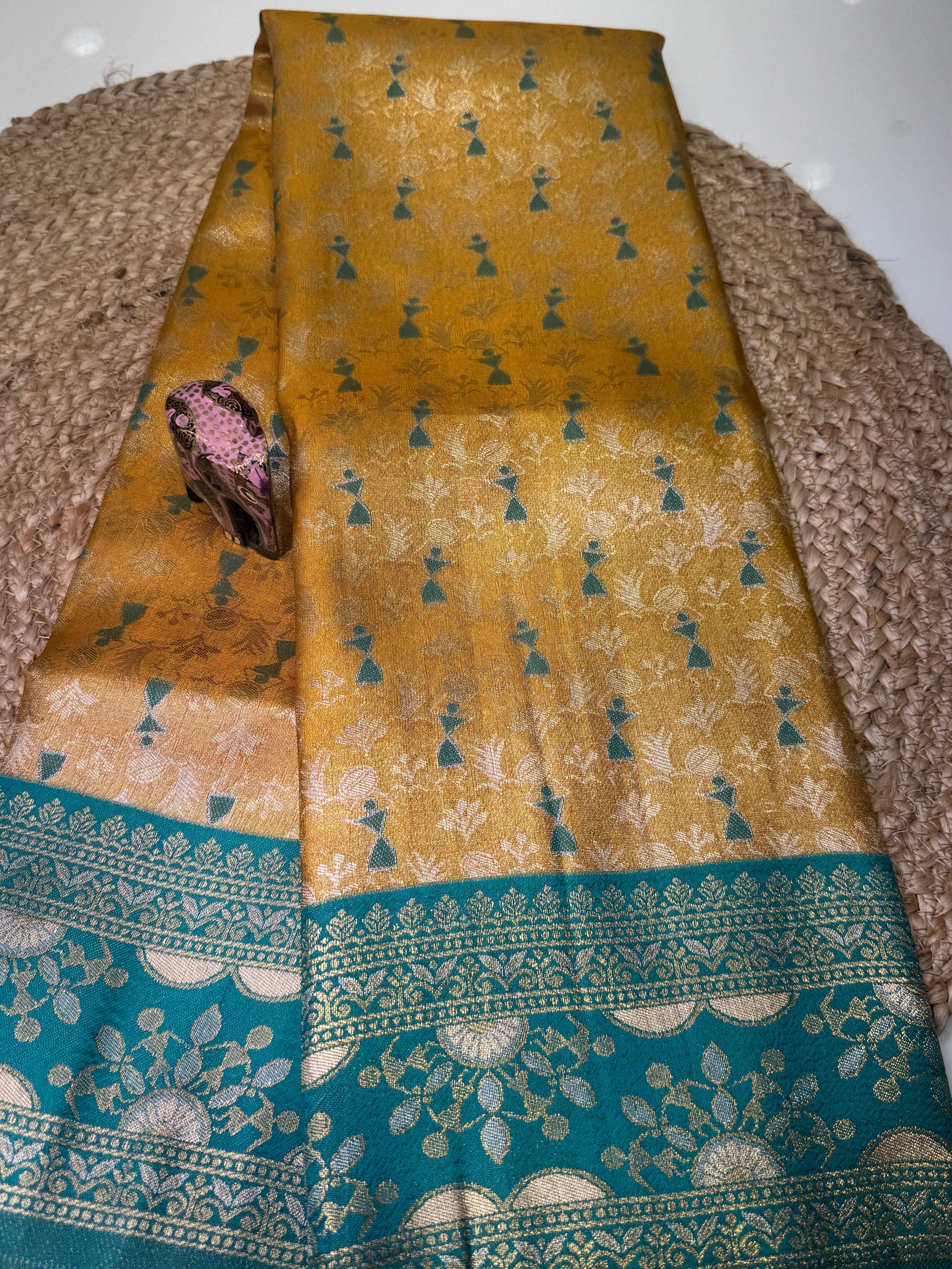 Fusion Semi Soft Silk Saree| RREFS12