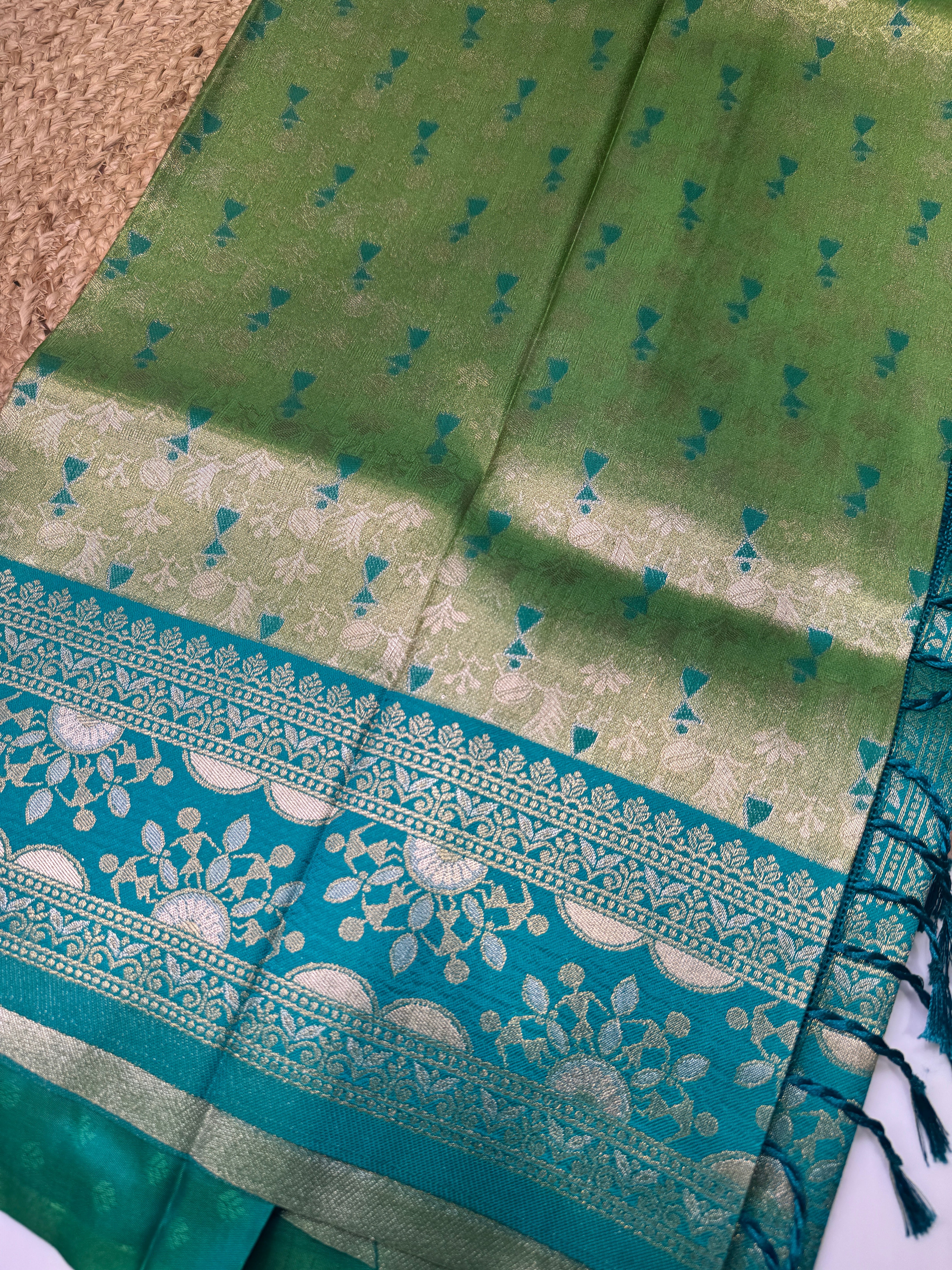Fusion Semi Soft Silk Saree| RREFS12