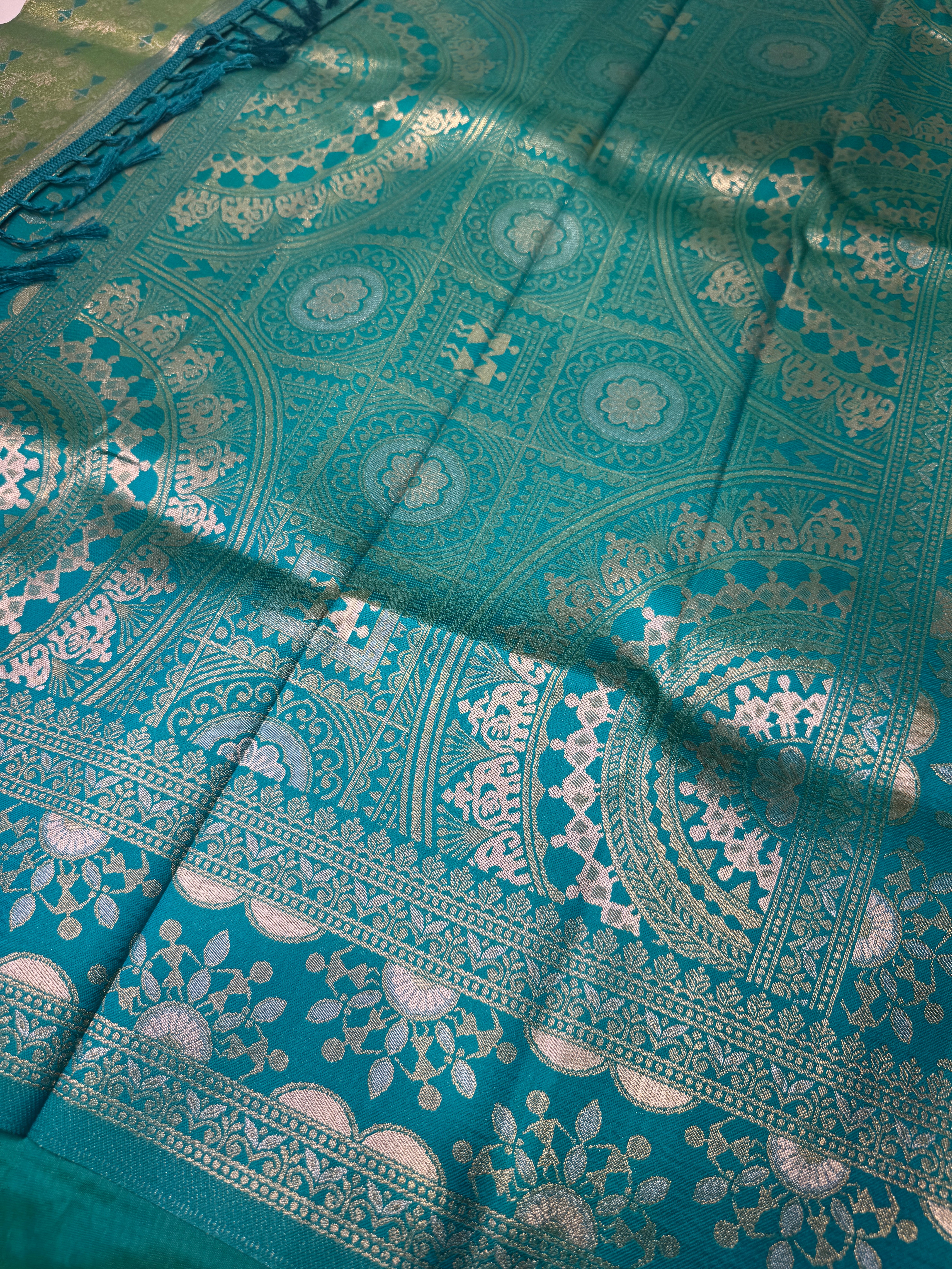 Fusion Semi Soft Silk Saree| RREFS12