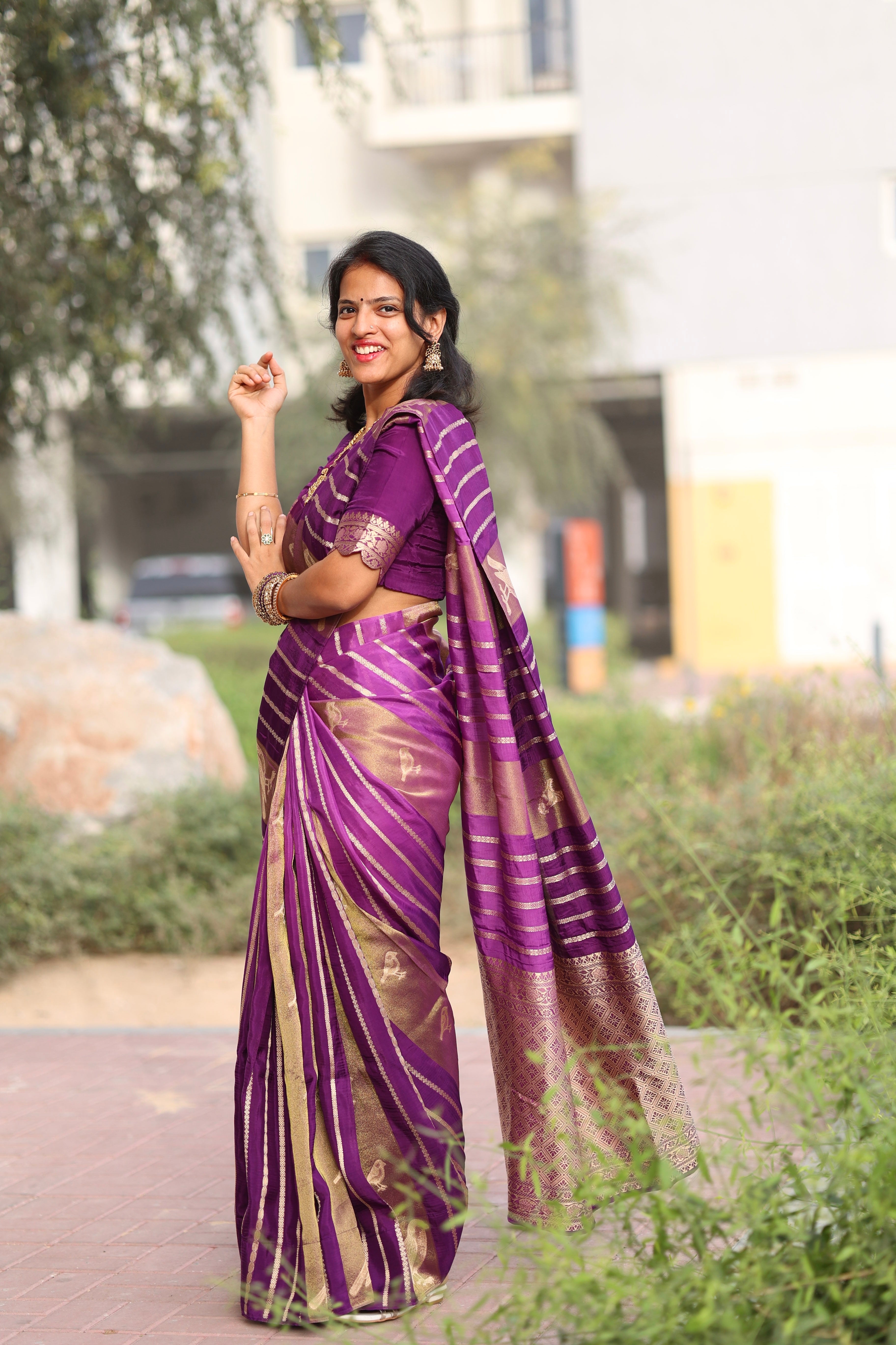 Habutai silk saree | RREHS02
