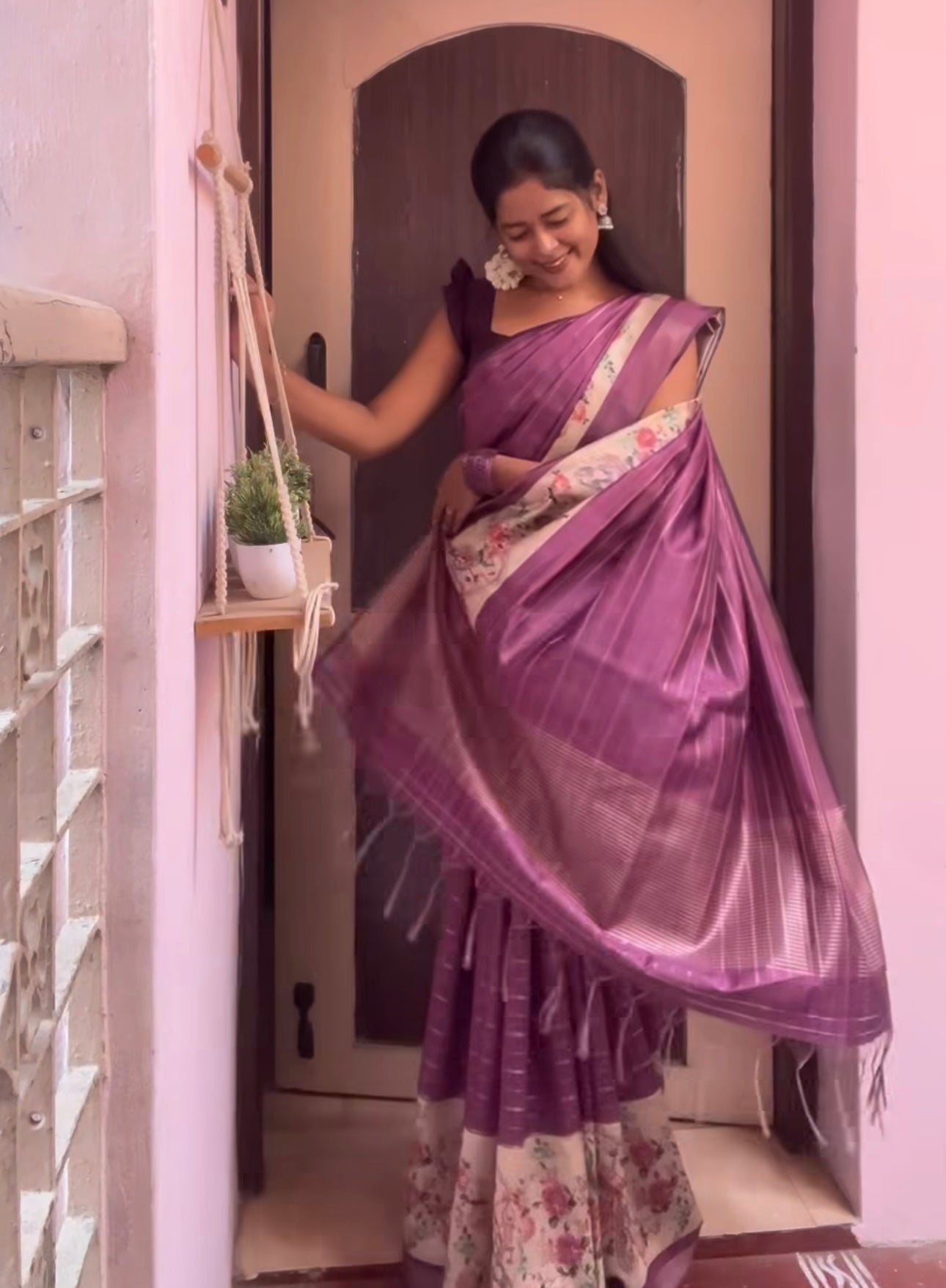 Soft Chanderi Saree| RREHS02