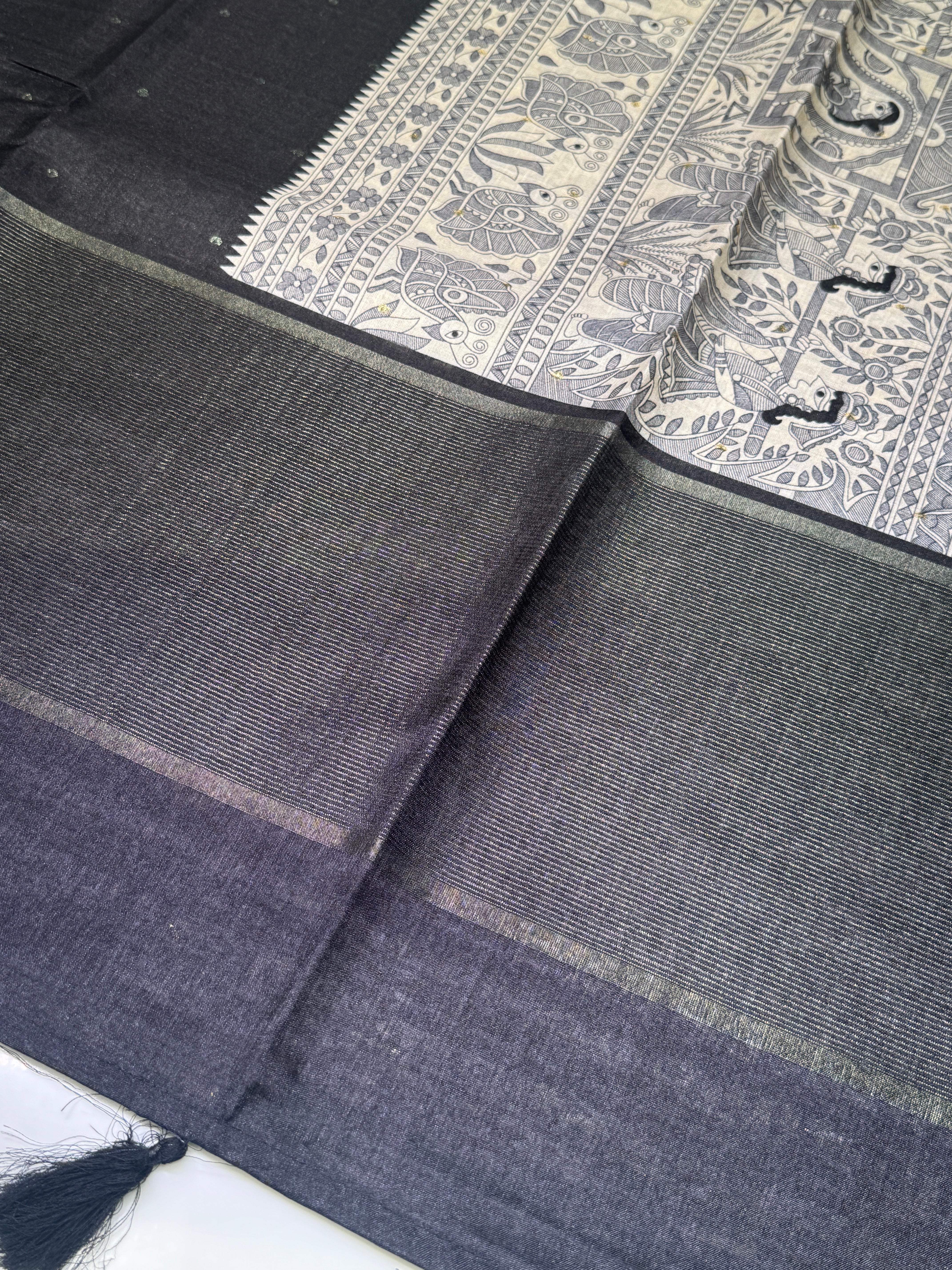 Black Saree | RREBS11