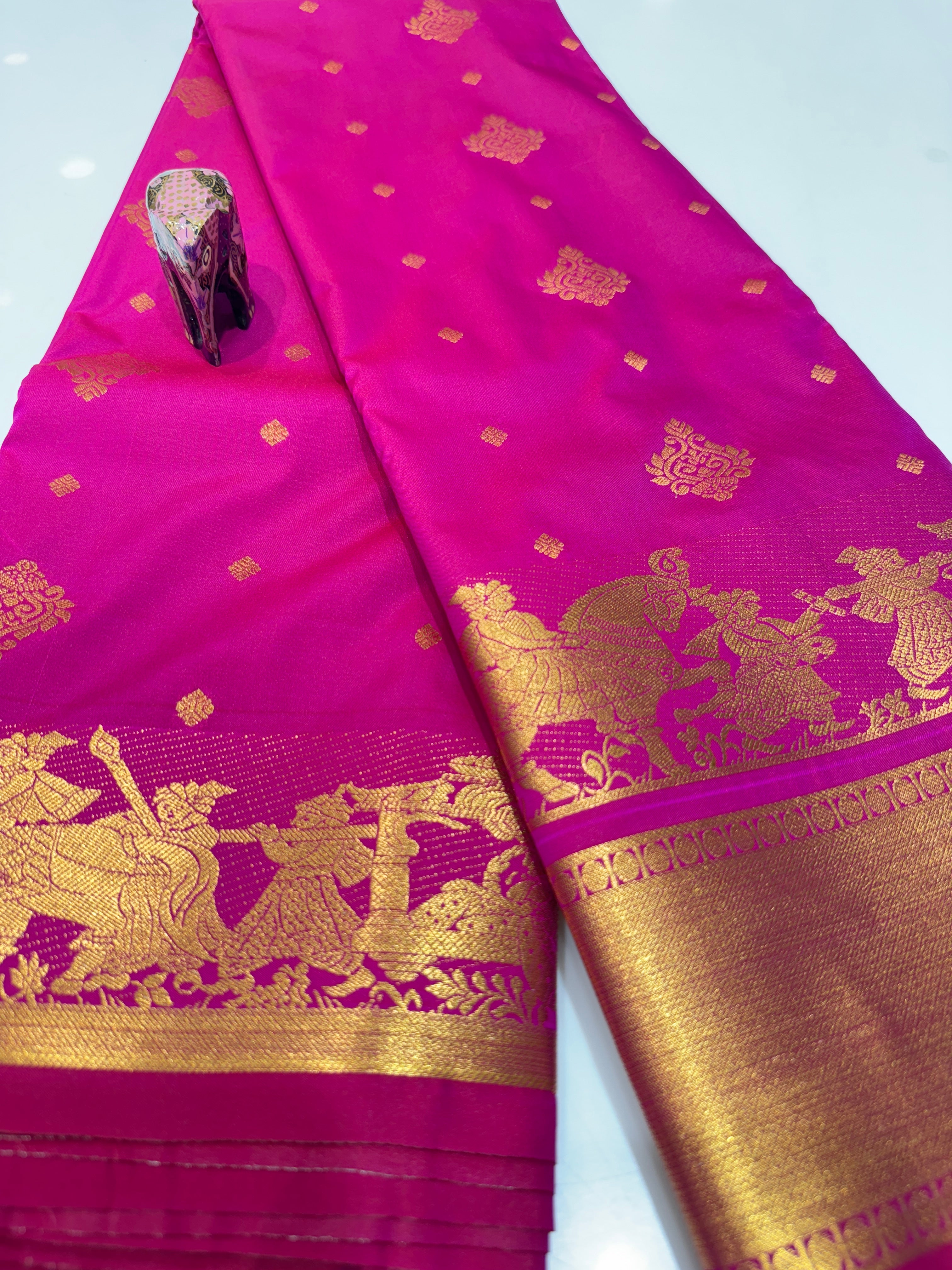 Pallakku Semi Soft Silk Saree | RRESEM07