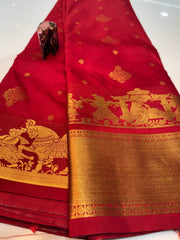 Pallakku Semi Soft Silk Saree | RRESEM07