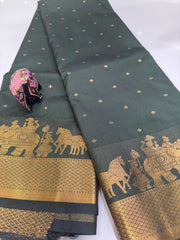 Pallakku Semi Soft Silk Saree | RRESEM07