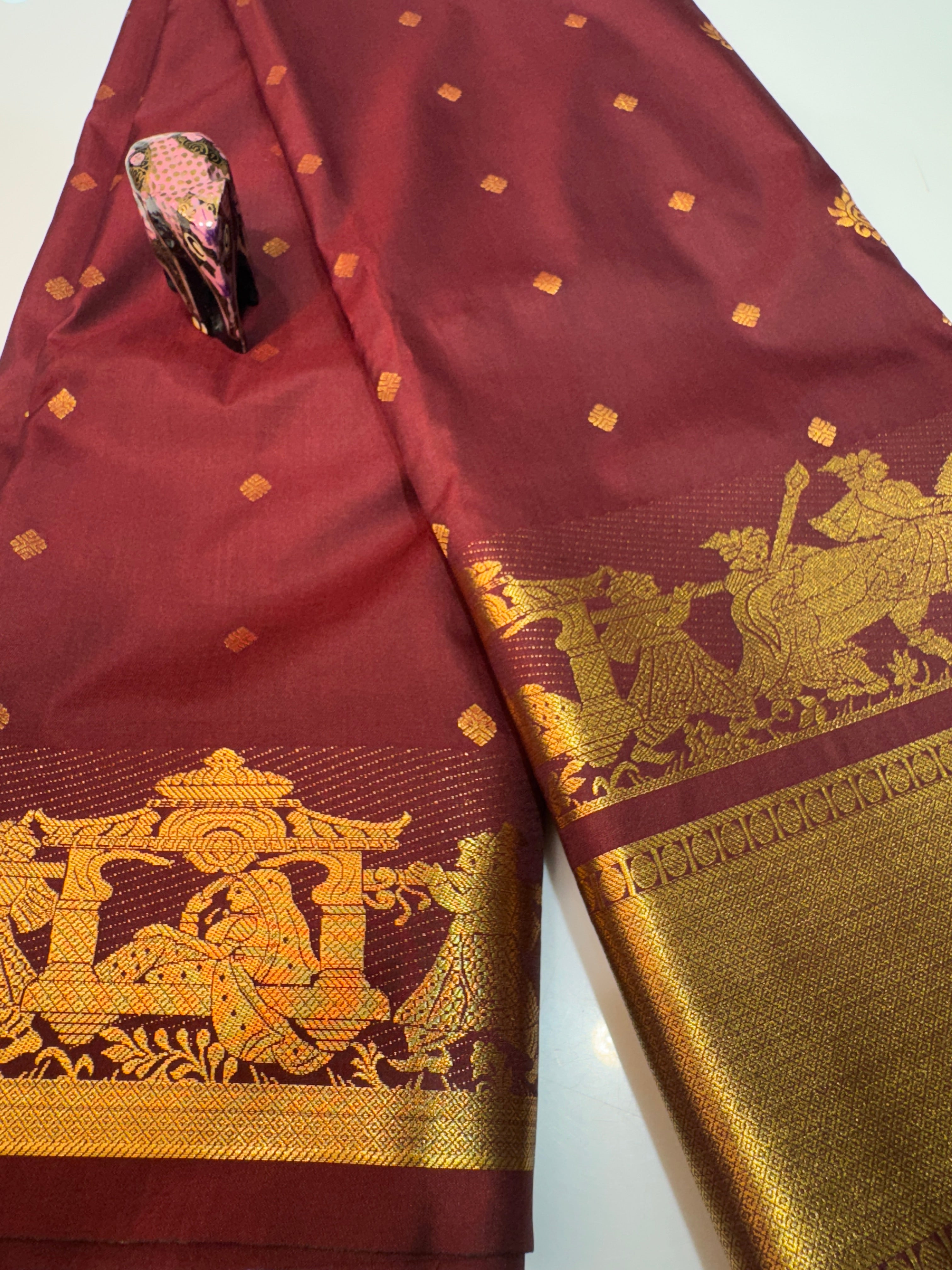 Pallakku Semi Soft Silk Saree | RRESEM07