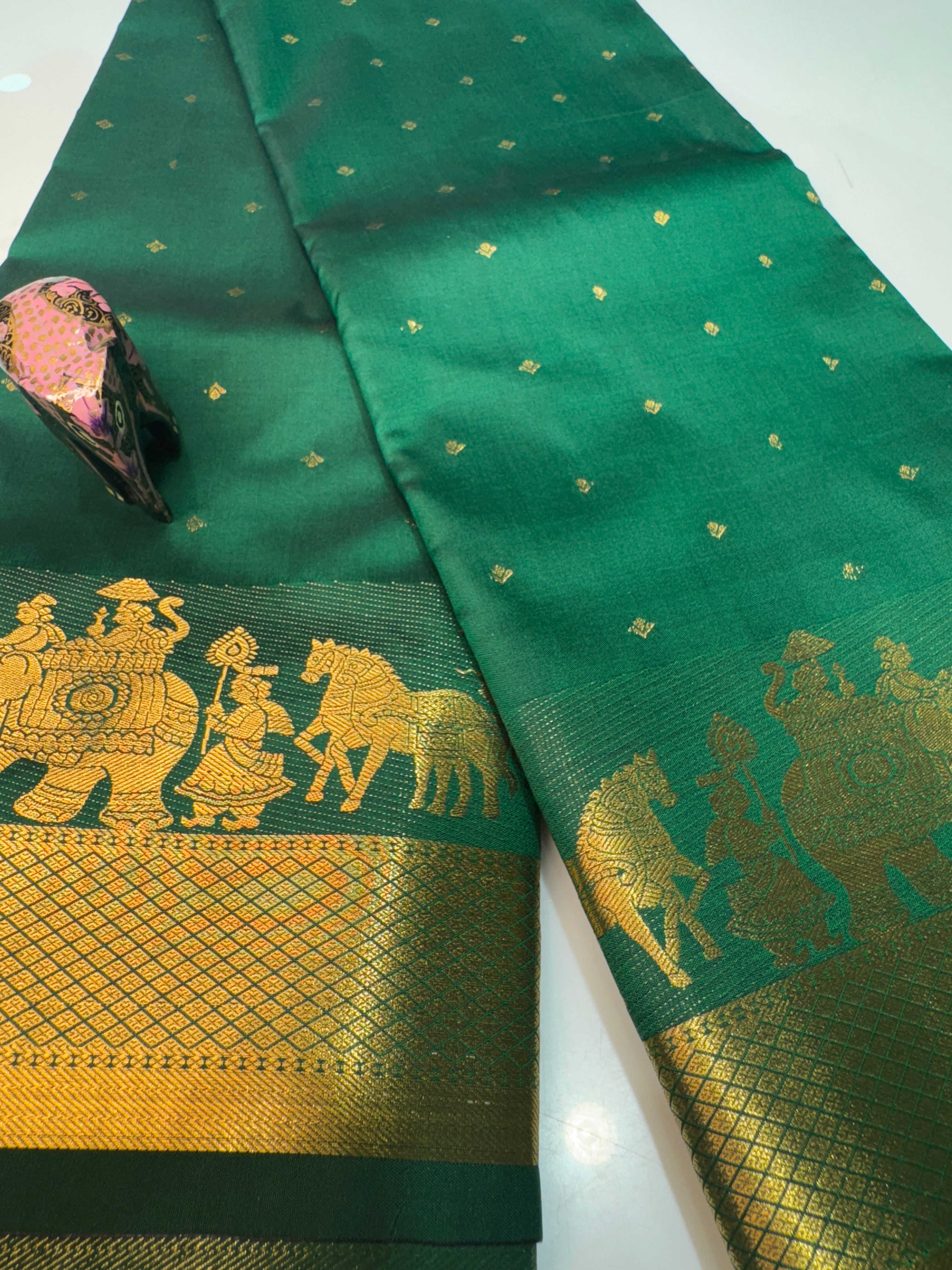 Pallakku Semi Soft Silk Saree | RRESEM07