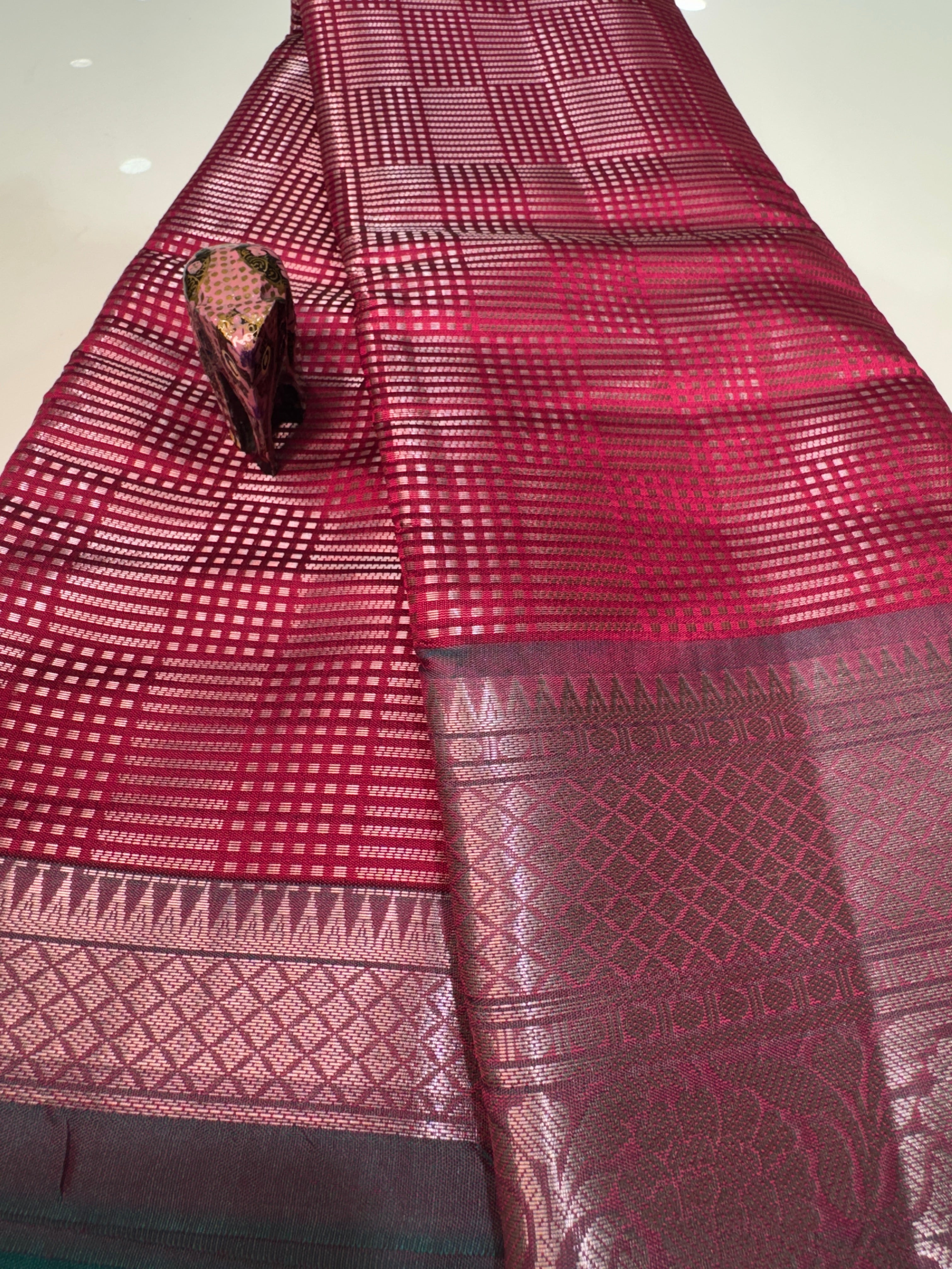 Fusion Semi Soft Silk Saree| RREFS12