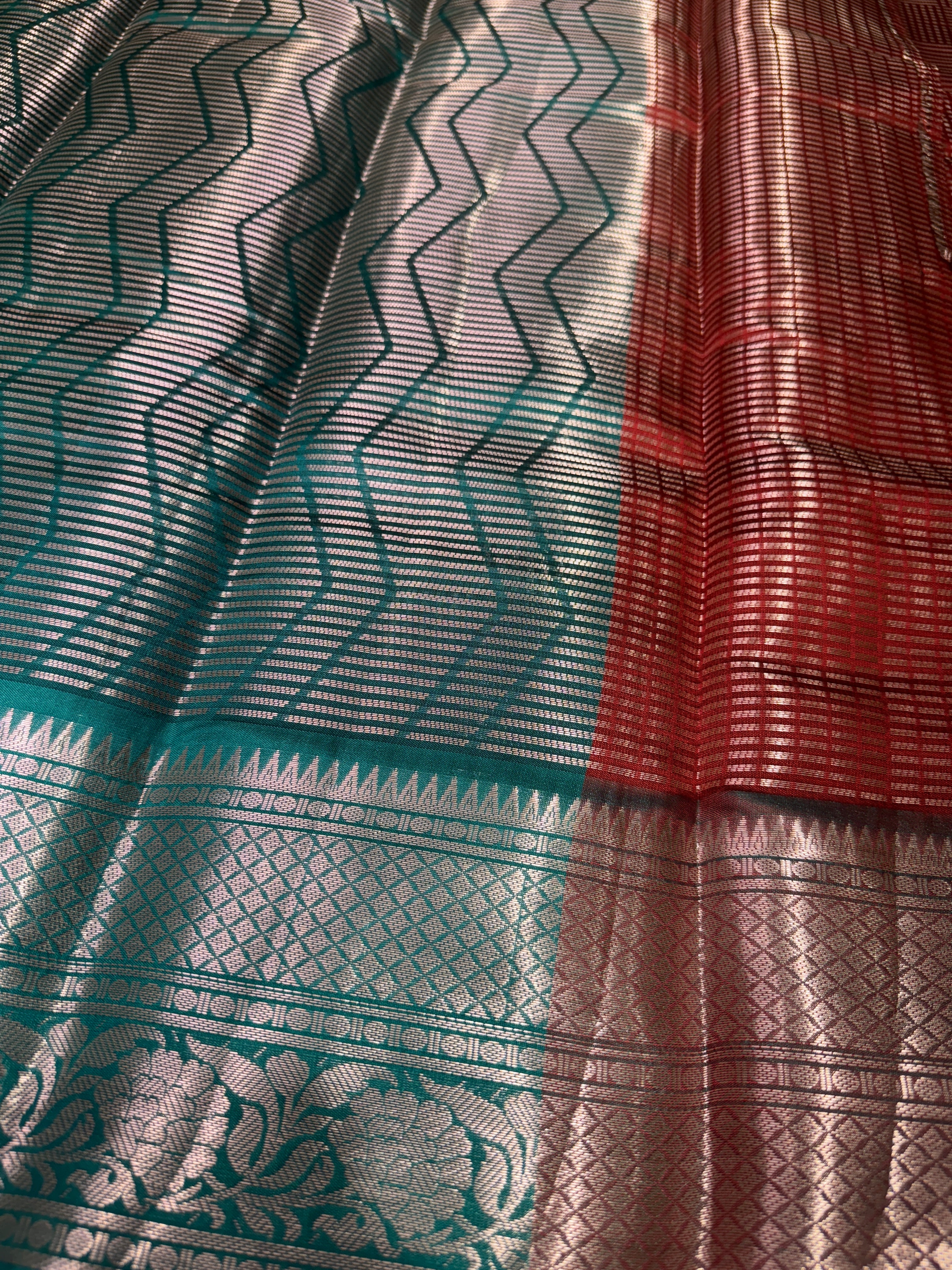 Fusion Semi Soft Silk Saree| RREFS12