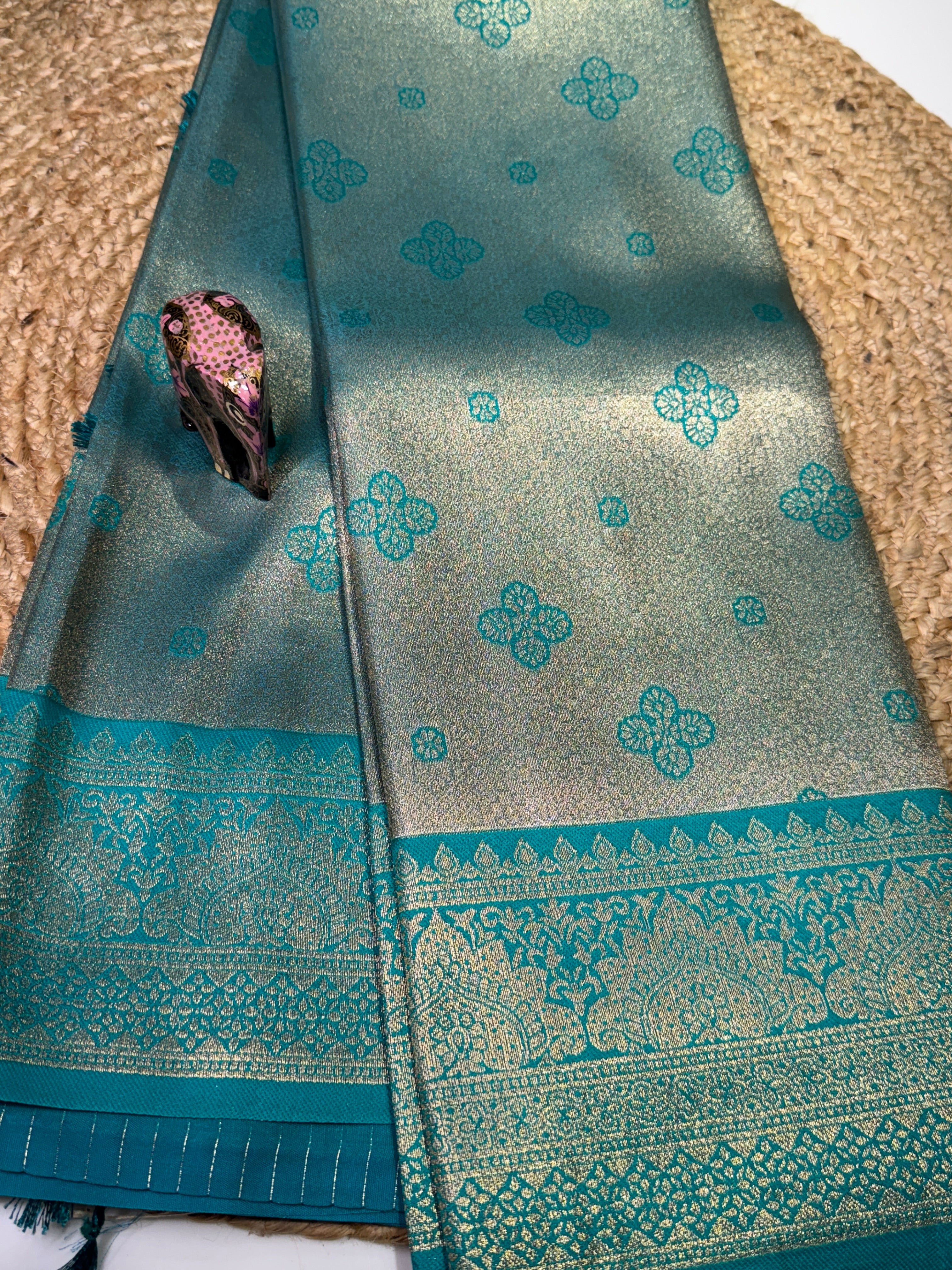 Fusion Semi Soft Silk Saree| RREFS12
