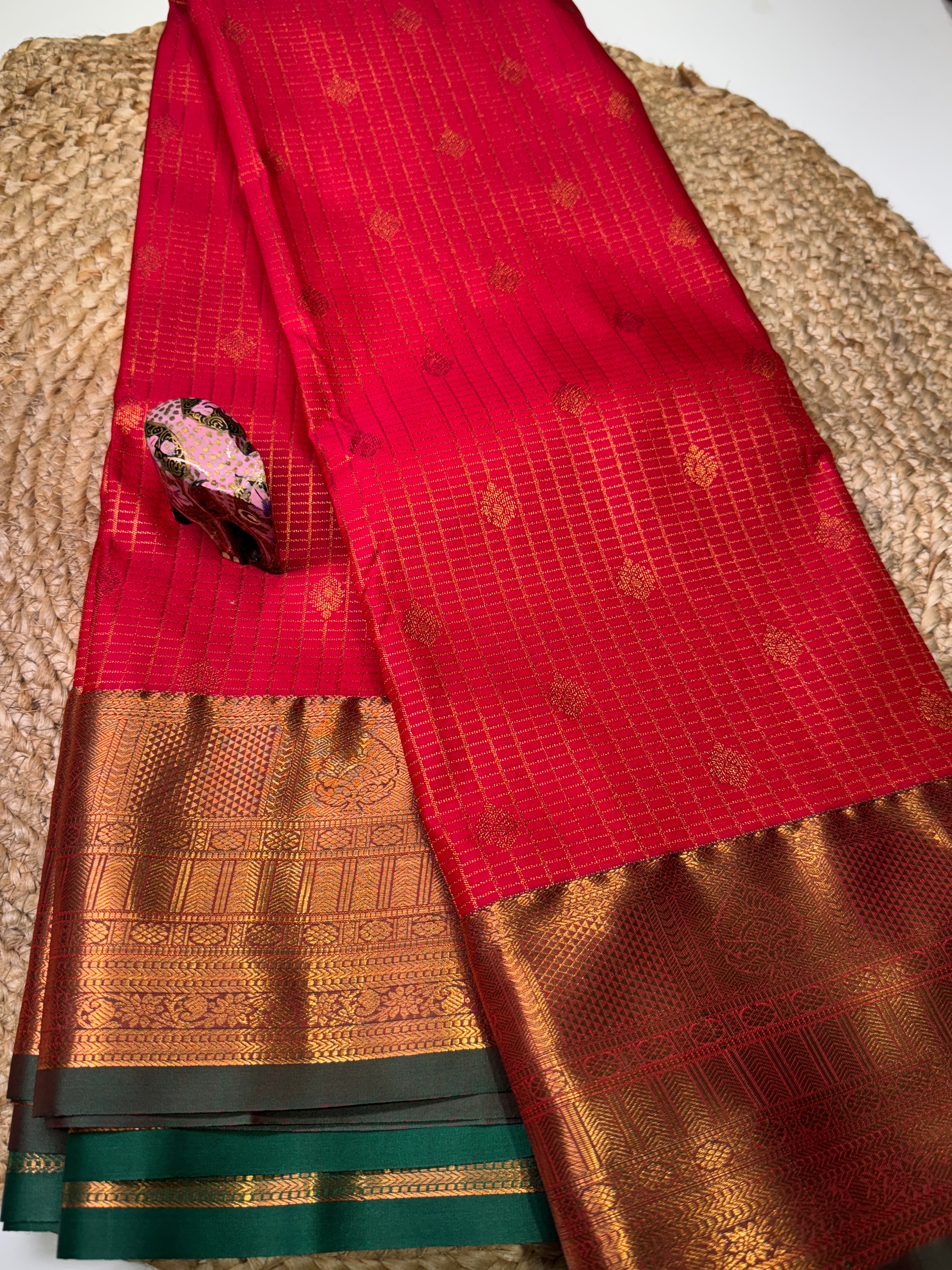 Semi Kanchi Silk Saree | RRESK13