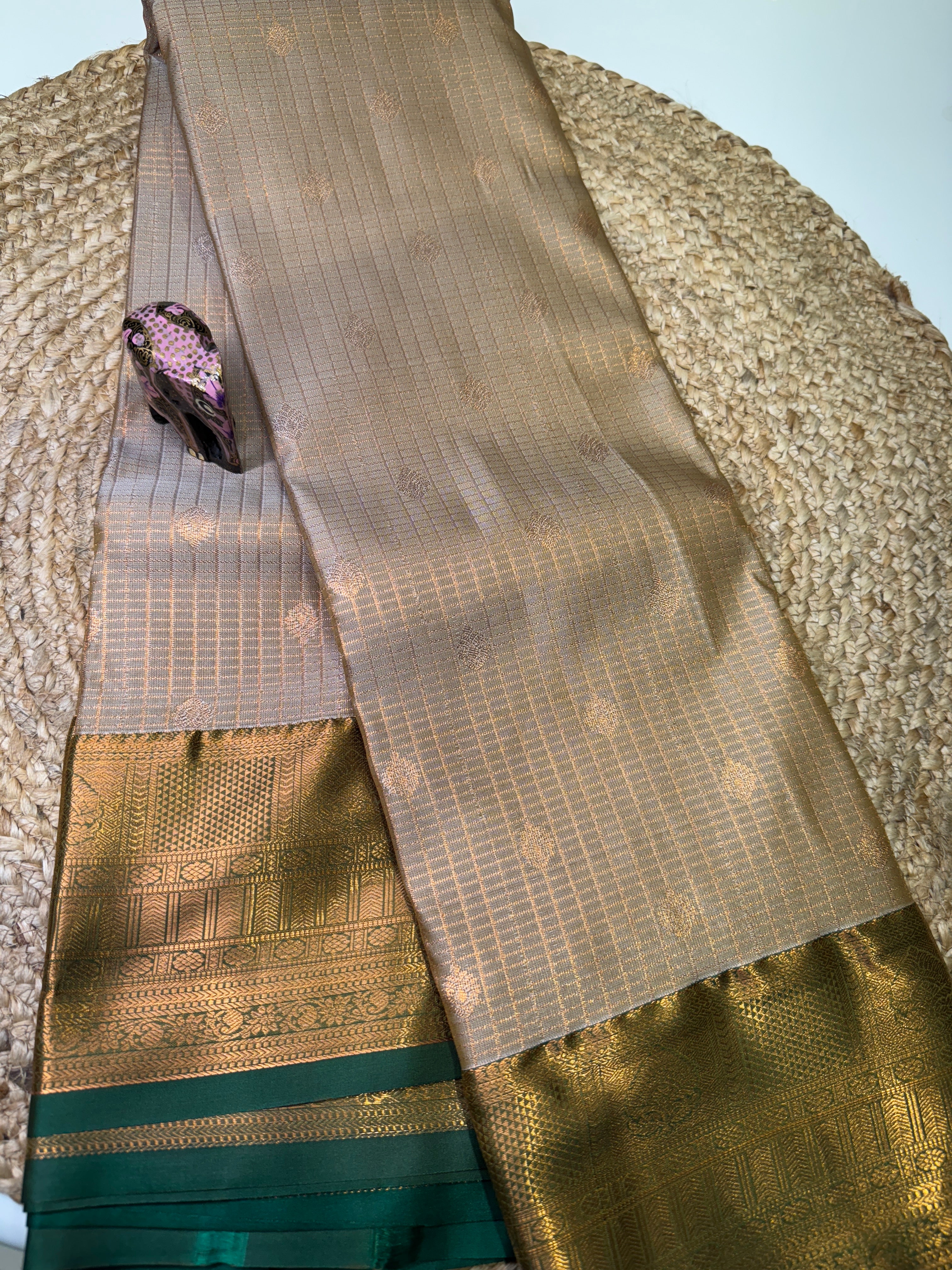 Semi Kanchi Silk Saree | RRESK13