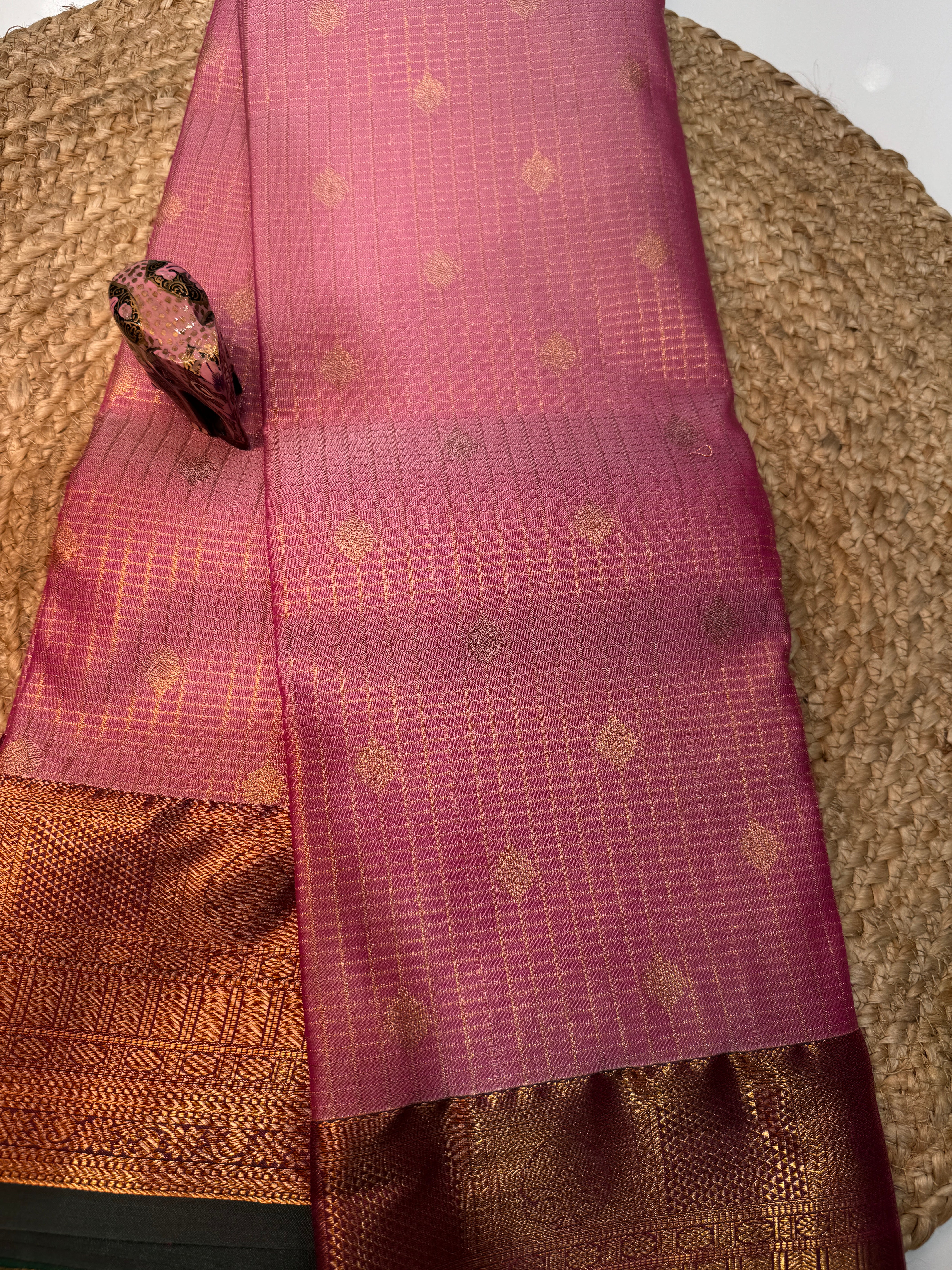 Semi Kanchi Silk Saree | RRESK13