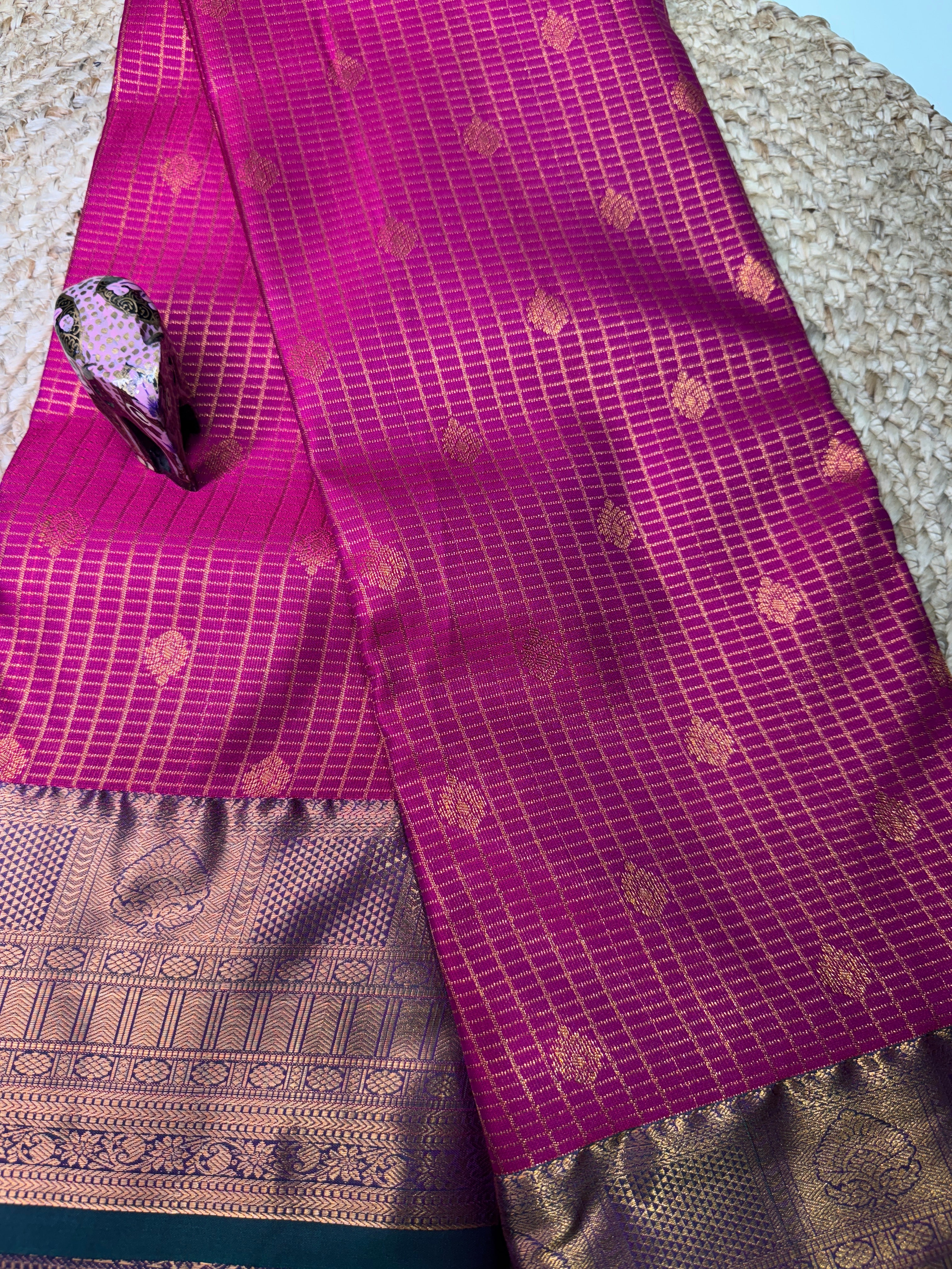 Semi Kanchi Silk Saree | RRESK13