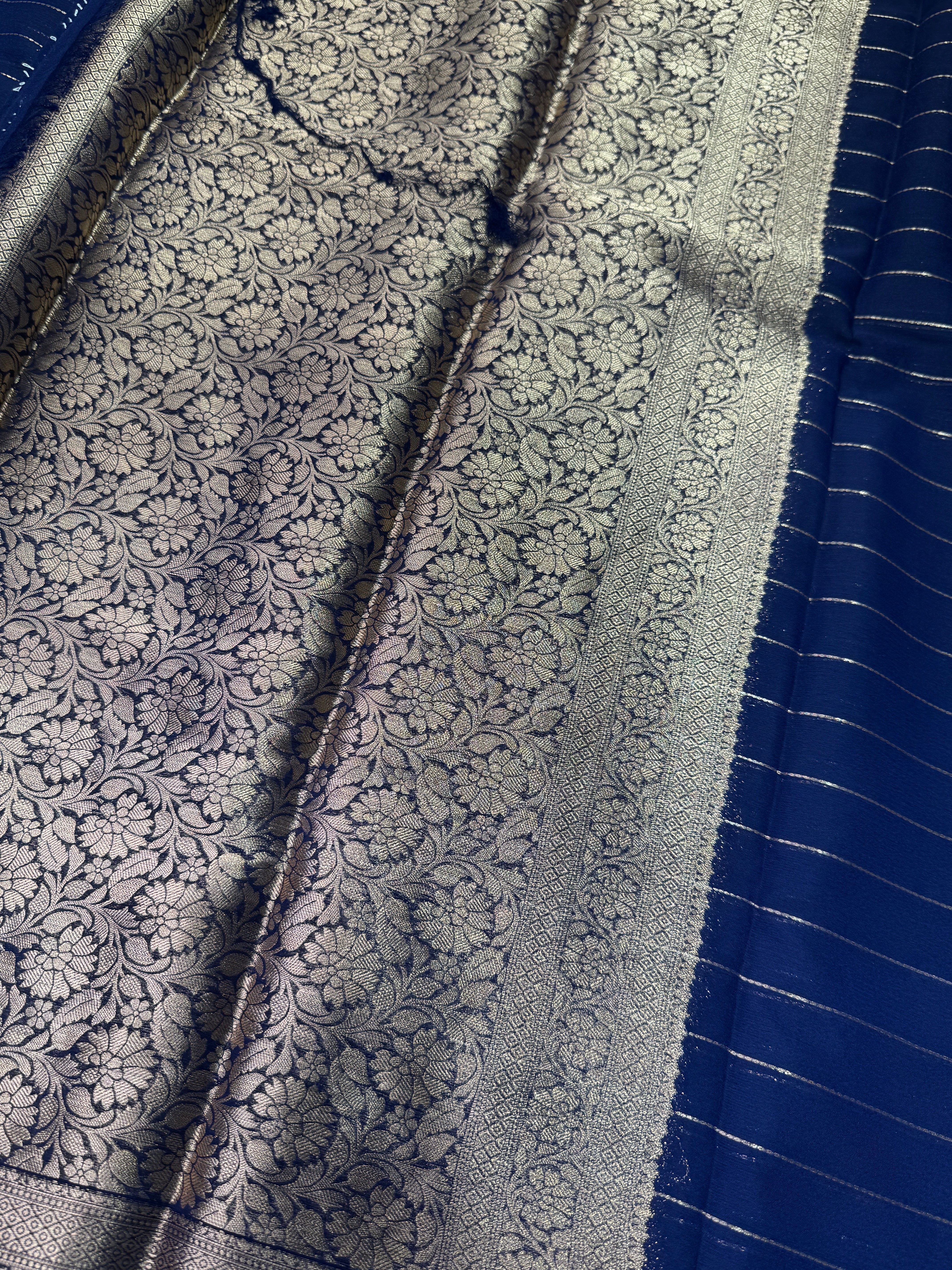 Mysore Crepe Saree | RREMC04