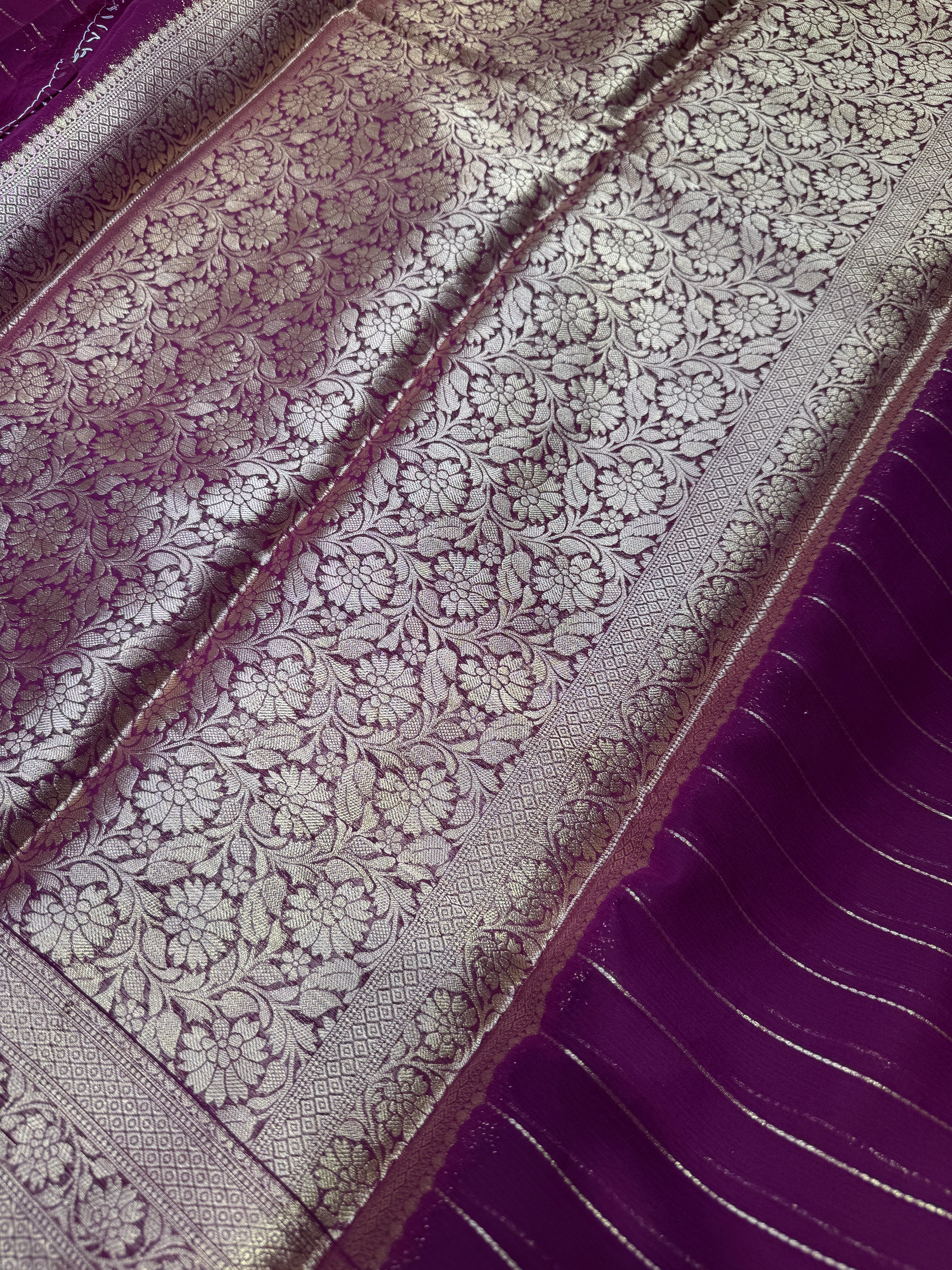 Mysore Crepe Saree | RREMC04