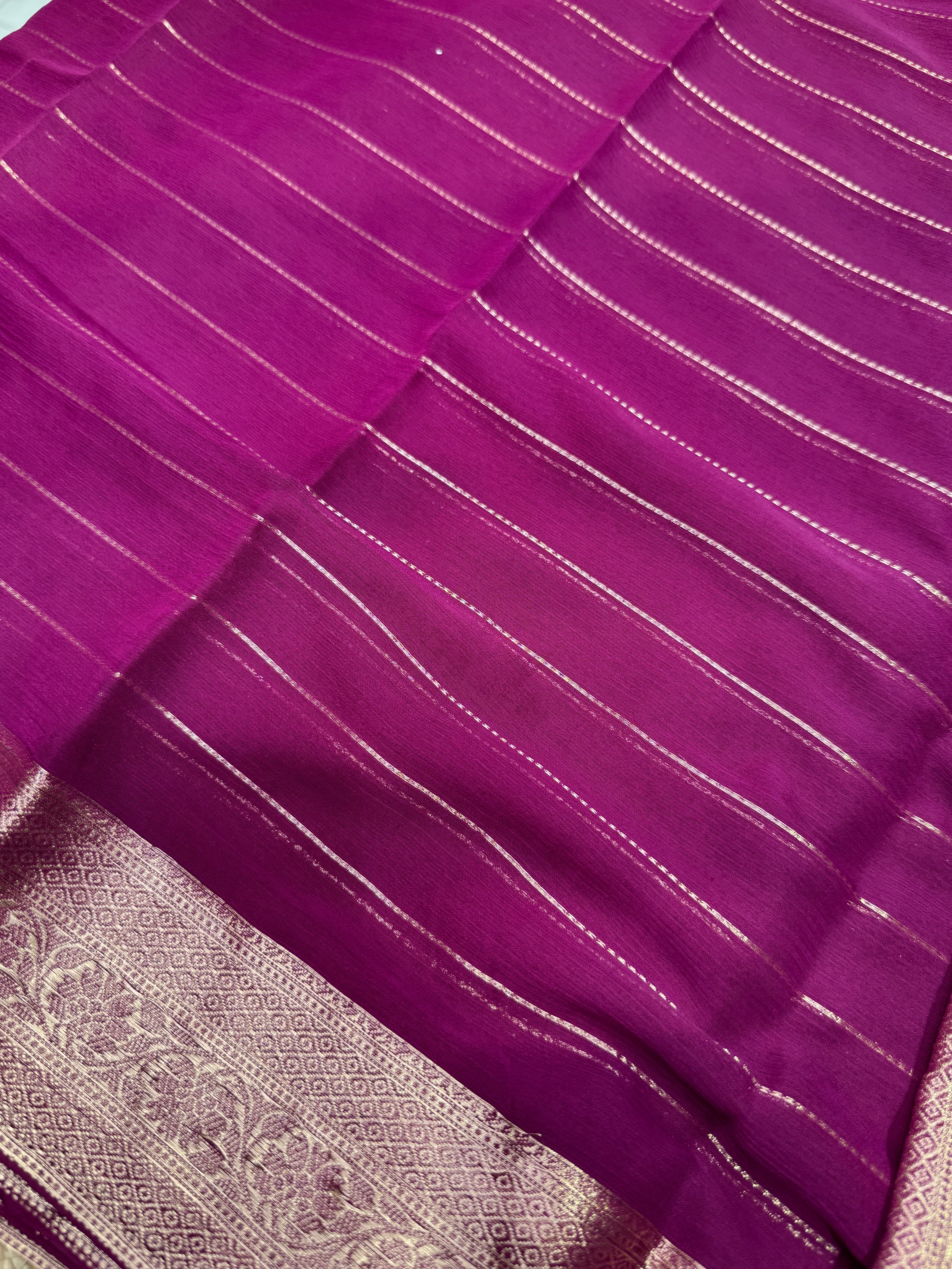 Mysore Crepe Saree | RREMC04