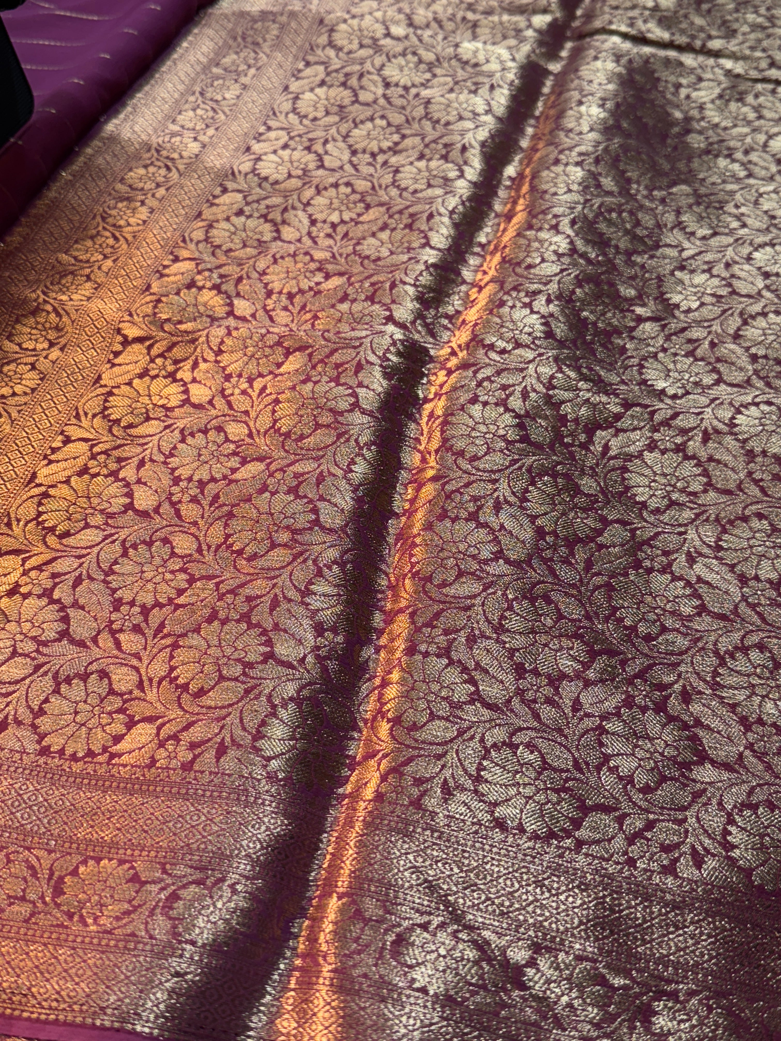 Mysore Crepe Saree | RREMC04