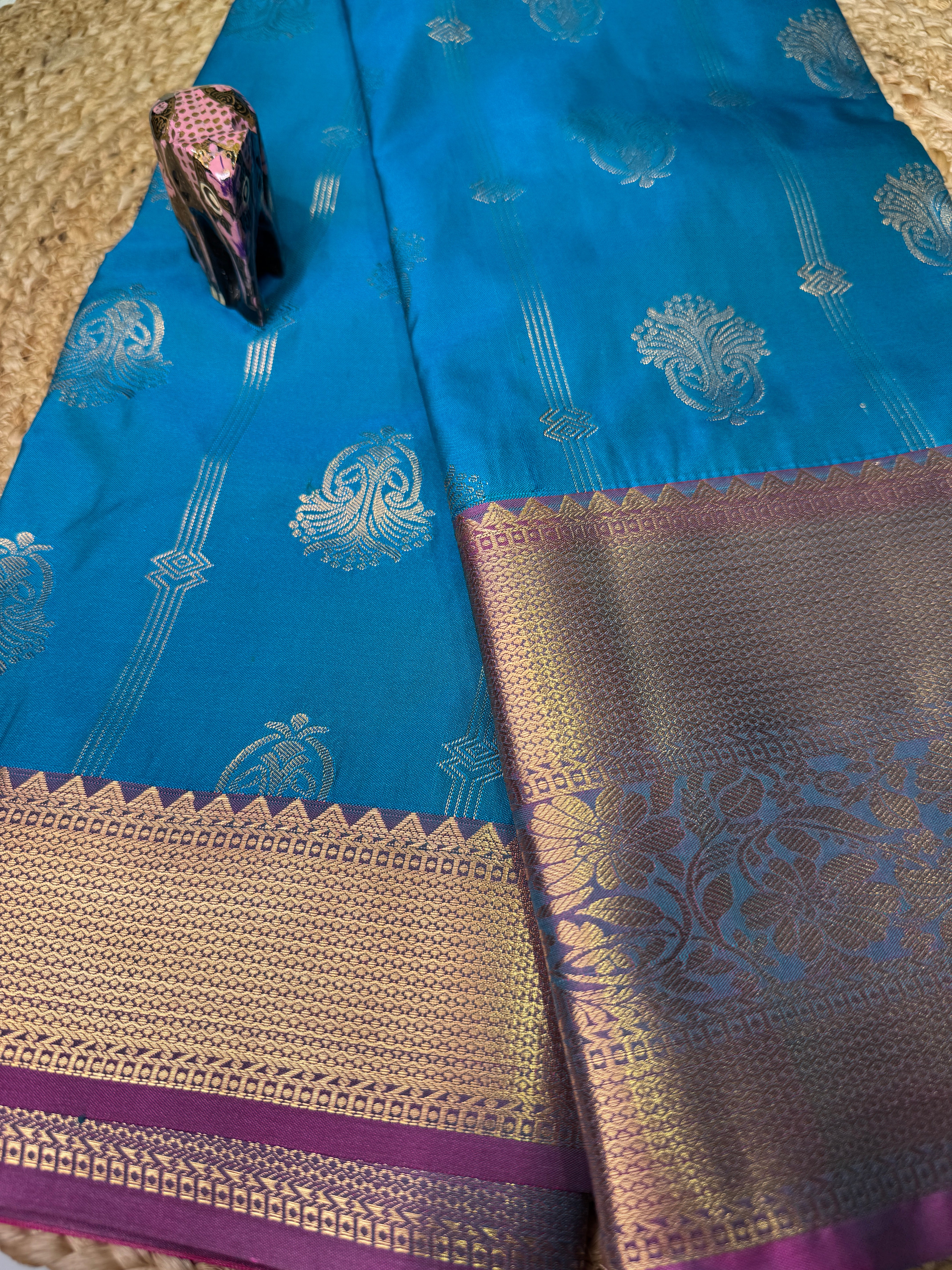 Semi Kanchi Silk Saree | RRESK13